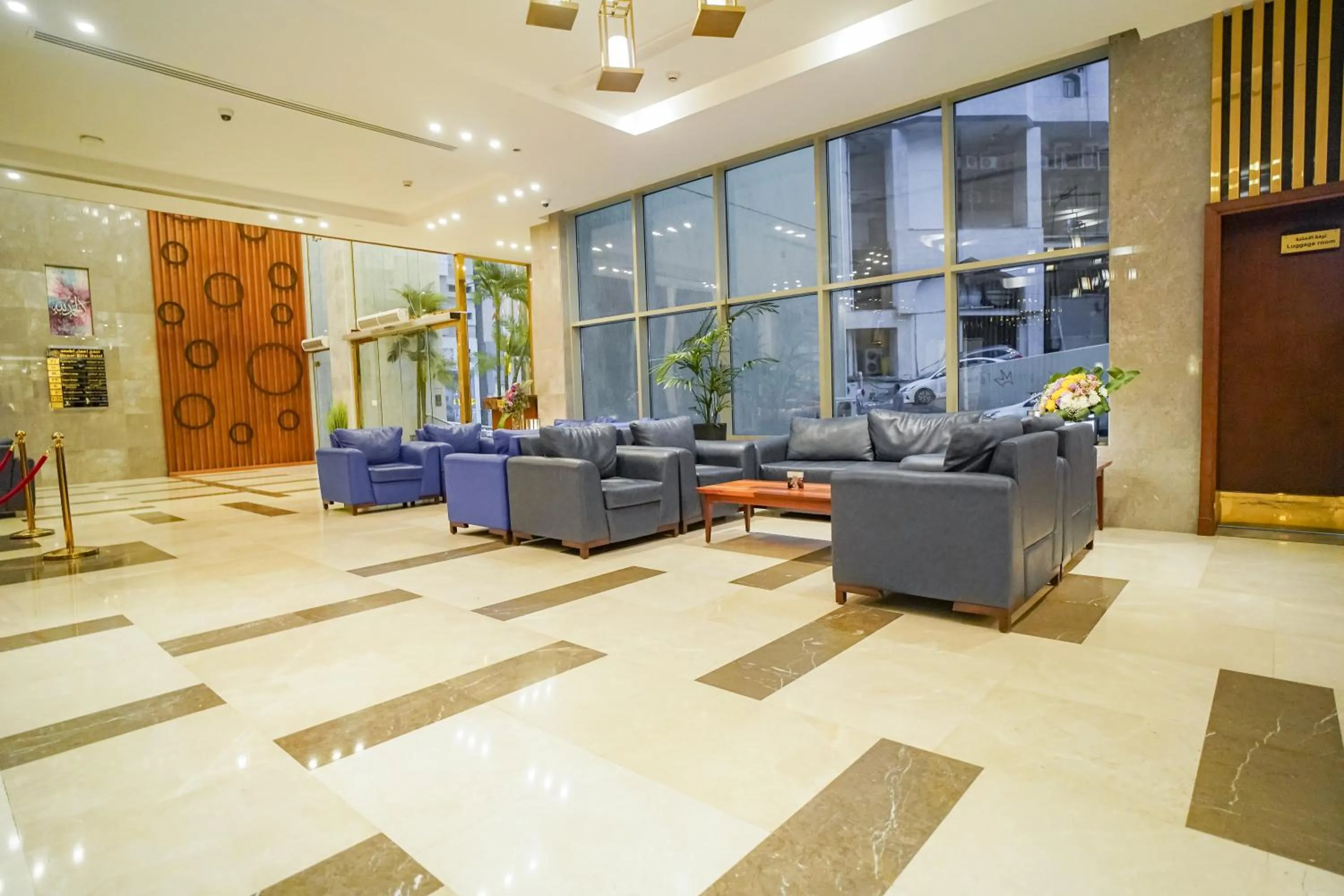 Seating area in Emaar Elite Hotel