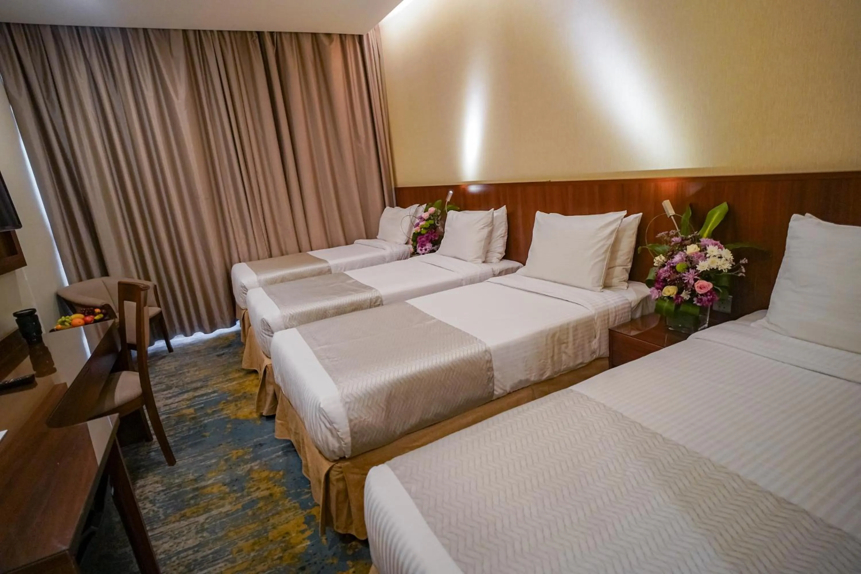 Bed in Emaar Elite Hotel