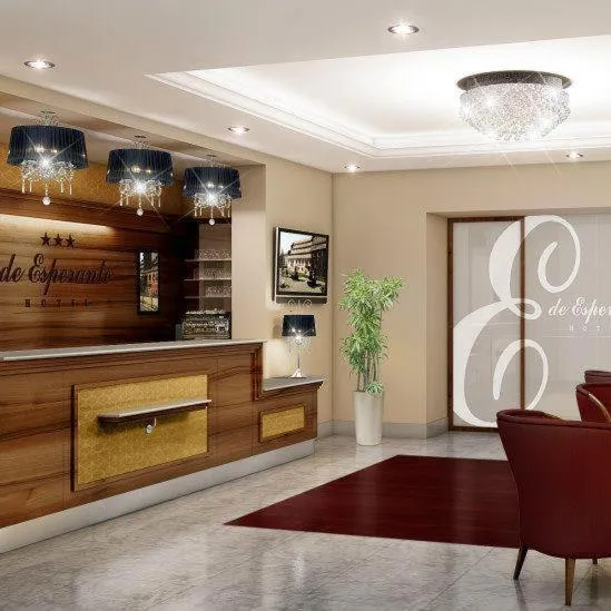 Lobby or reception in Resort de Esperanto Sanatorium Uzdrowiskowe