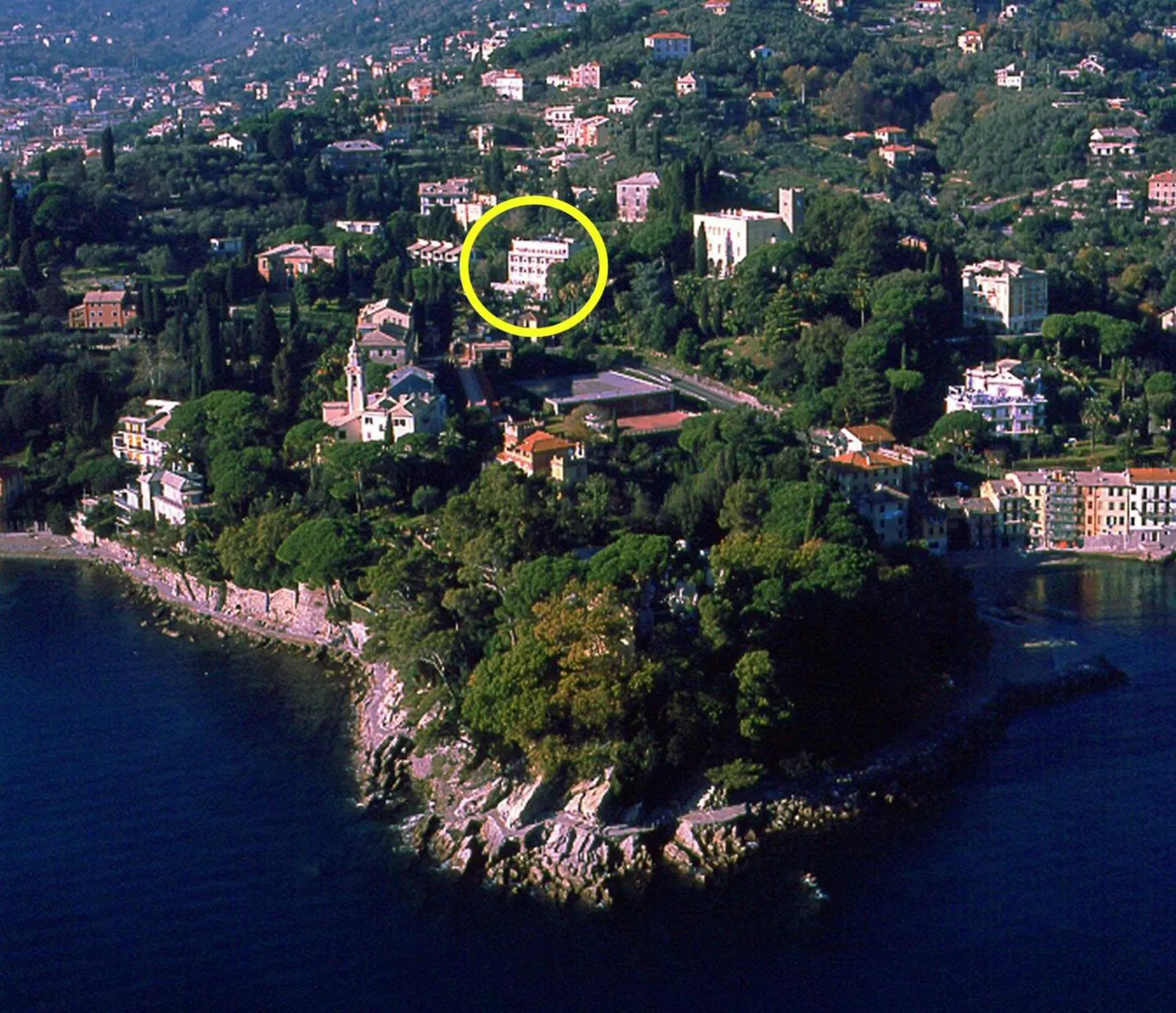 Bird's eye view in Hotel L'Approdo