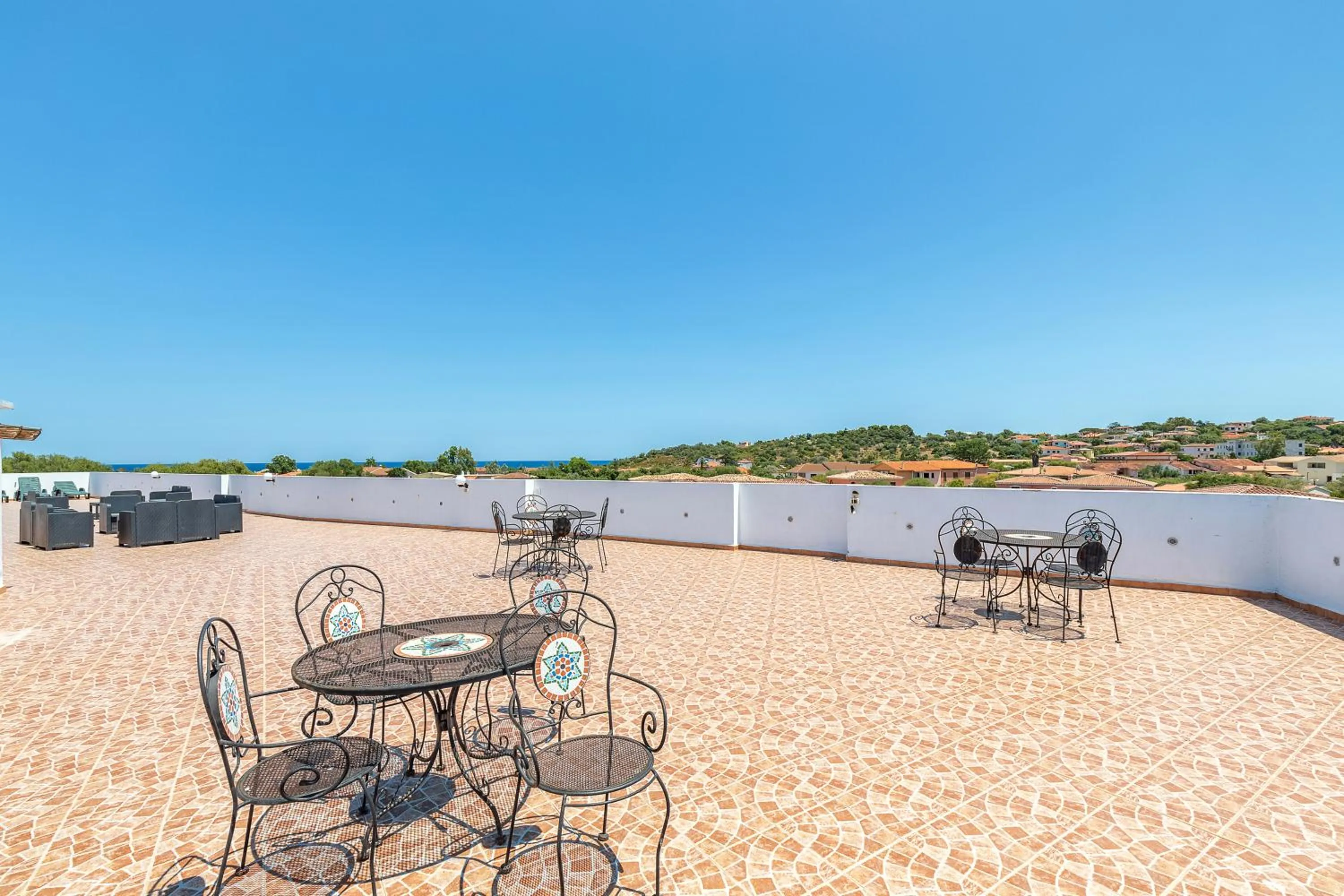 Patio in Hotel Bonsai