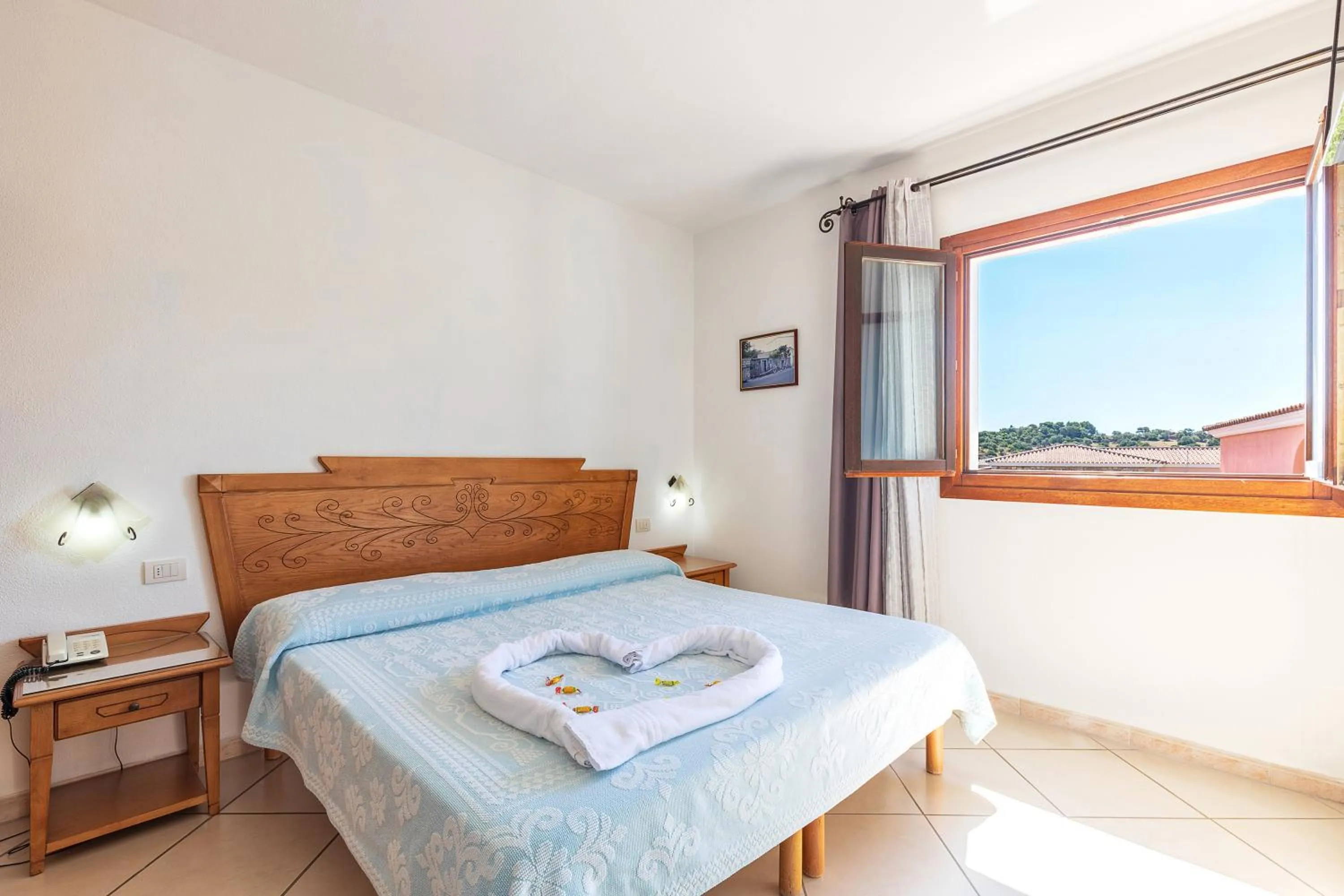 Bedroom, Bed in Hotel Bonsai