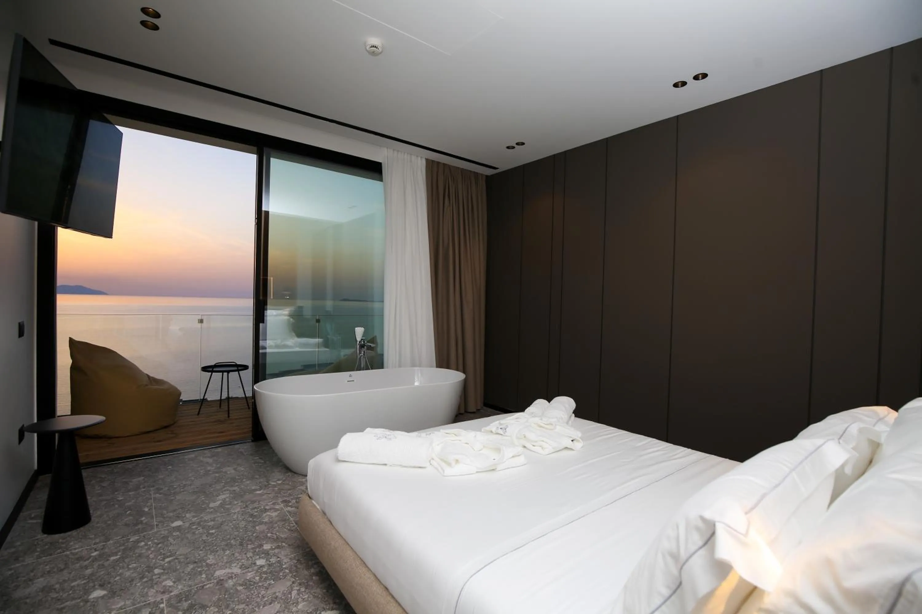 Photo of the whole room, Bed in Nobus Hotel & Spa