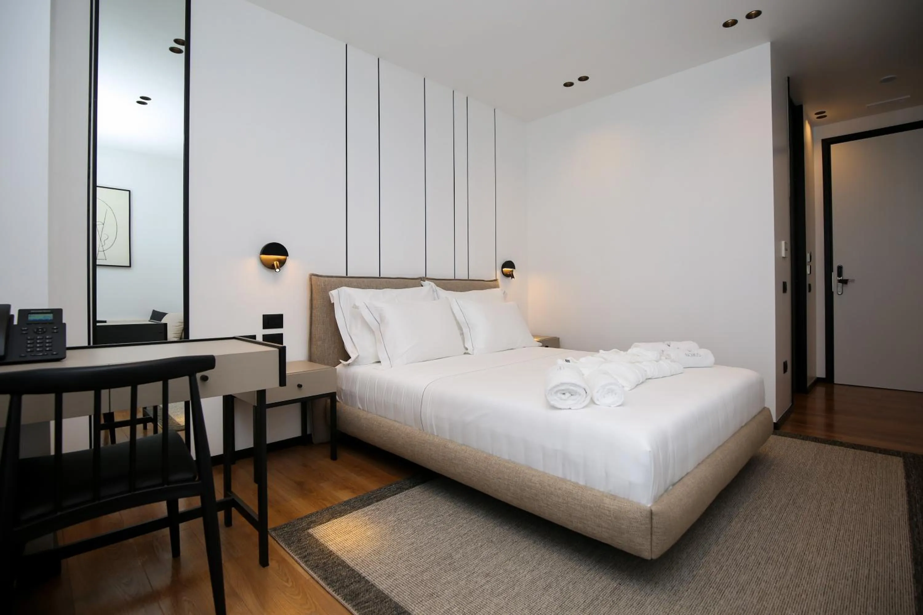 Bedroom, Bed in Nobus Hotel & Spa