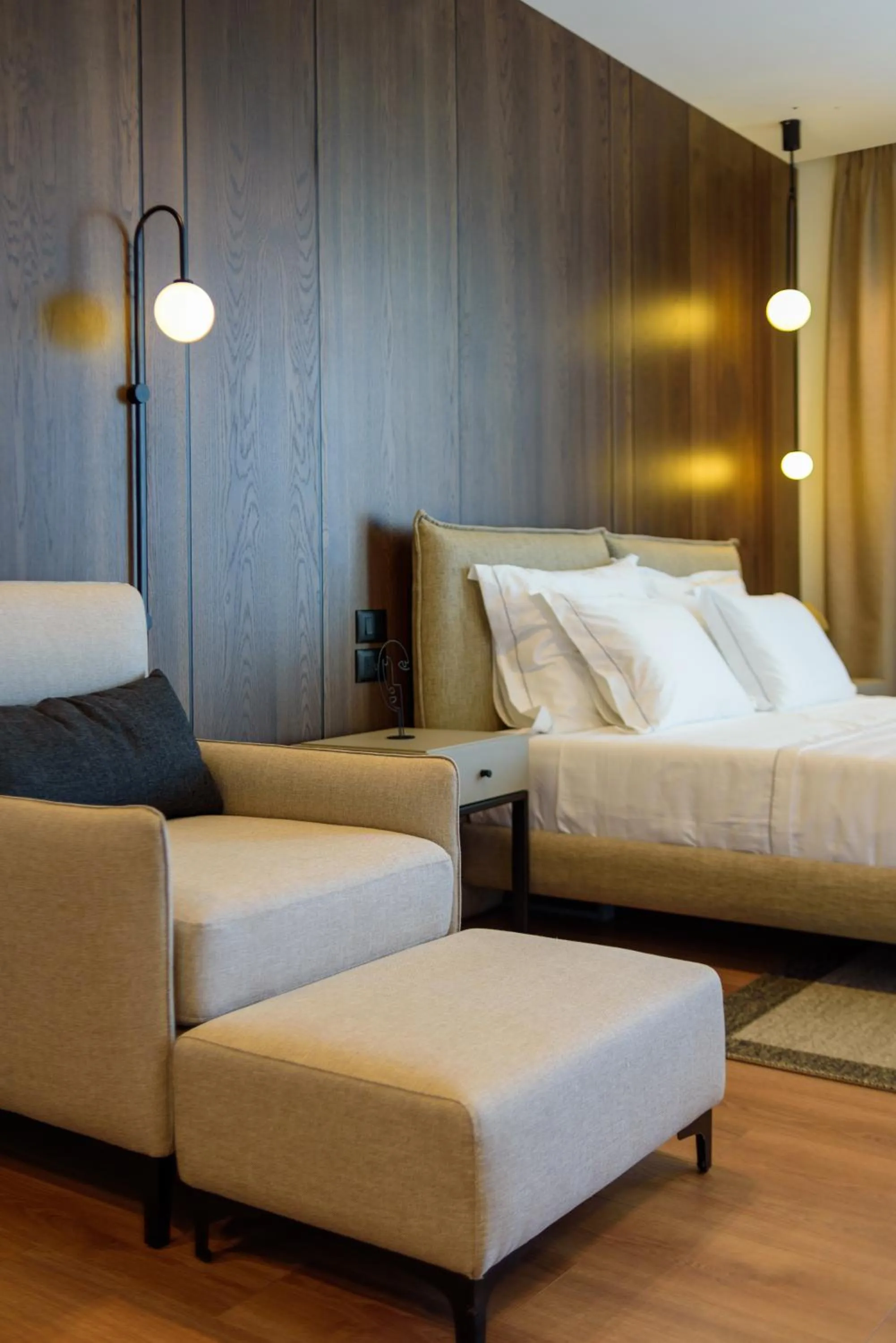 Photo of the whole room, Bed in Nobus Hotel & Spa