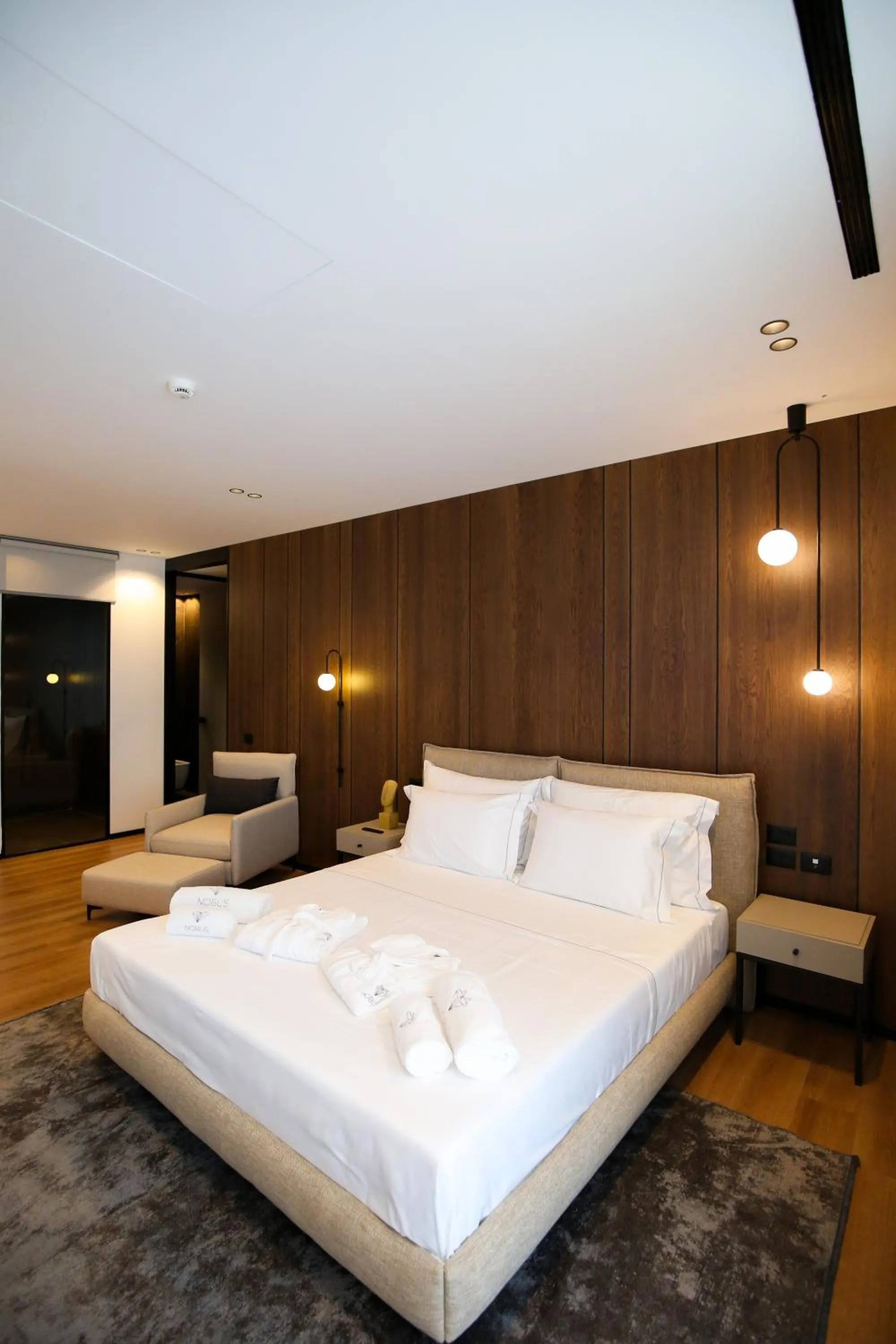 Bedroom, Bed in Nobus Hotel & Spa