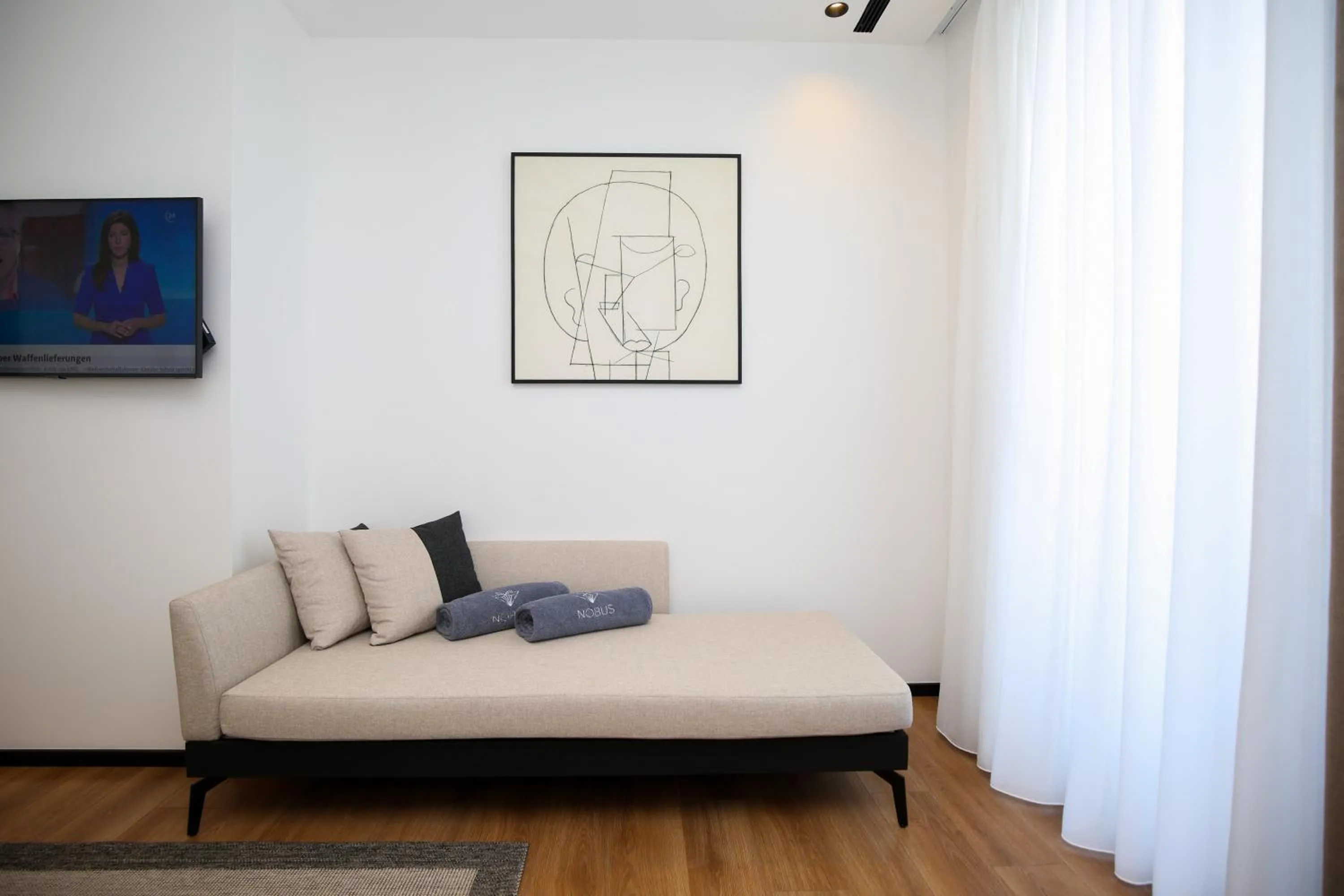 Bedroom, Bed in Nobus Hotel & Spa