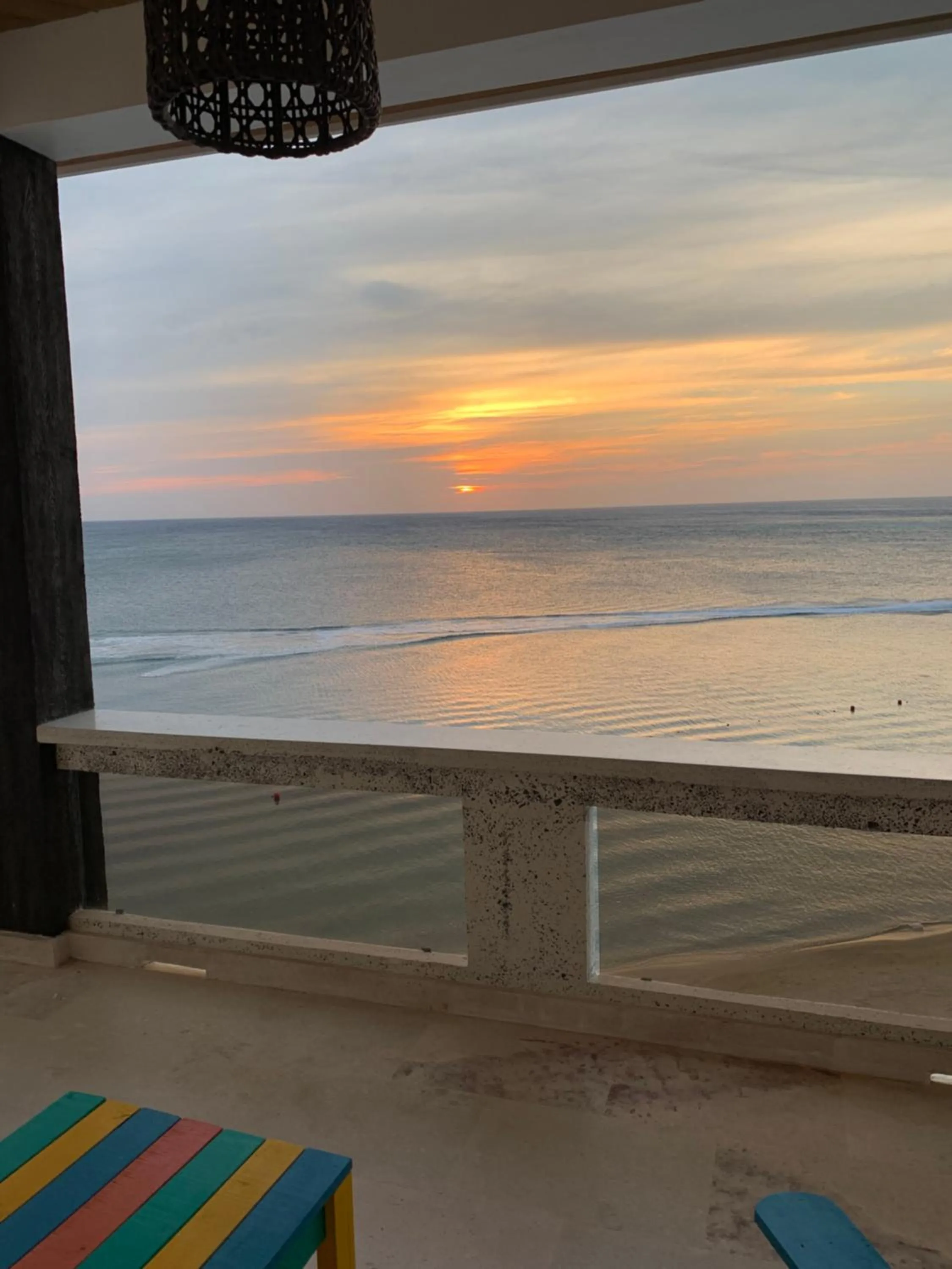 Sunset in Brisas Del Mar Beach + Dive Resort