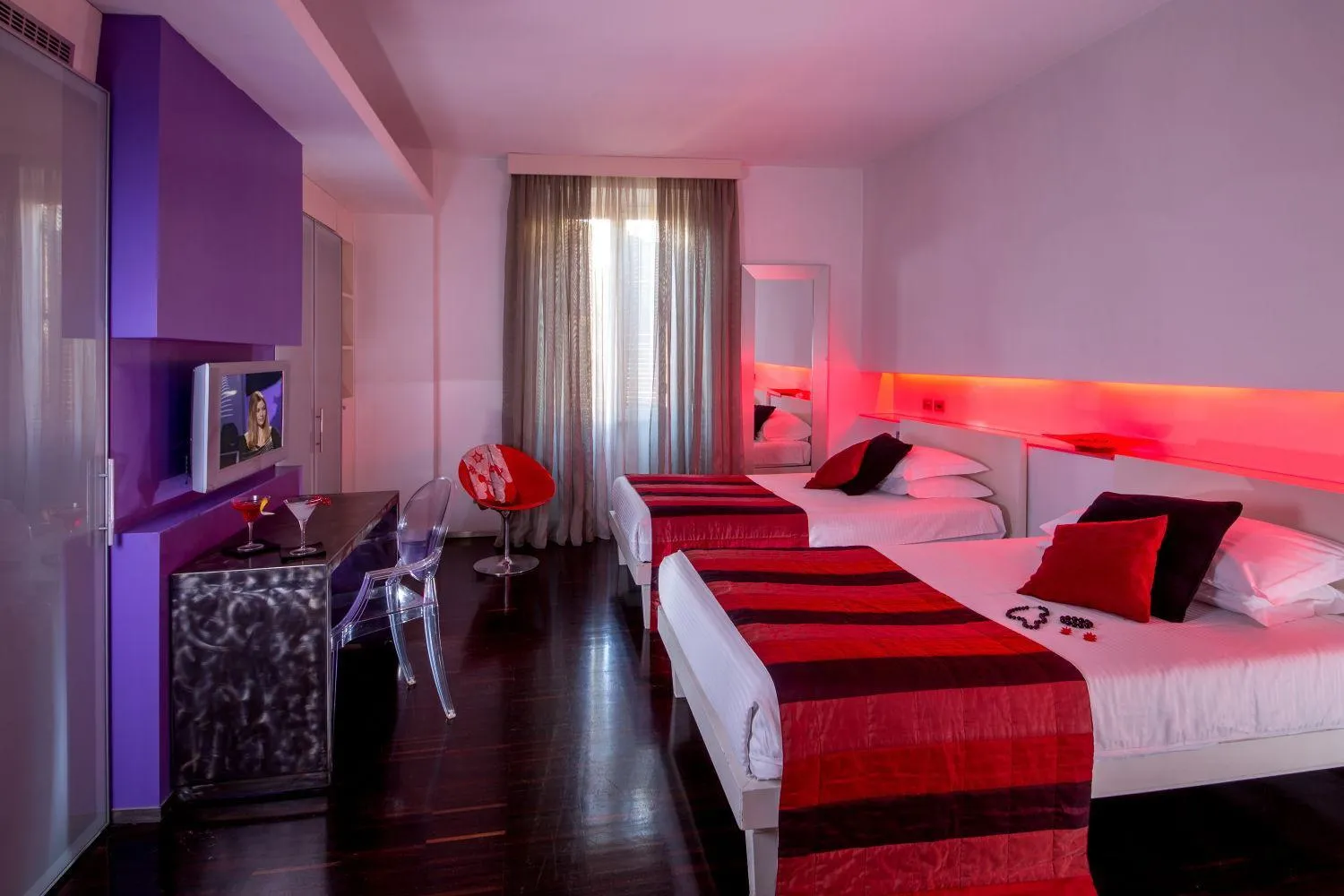 Bed in Hotel Ariston