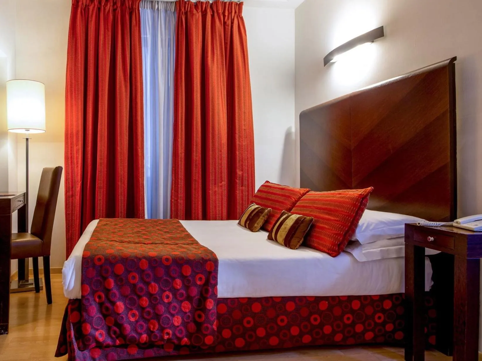 Bed in Hotel Ariston