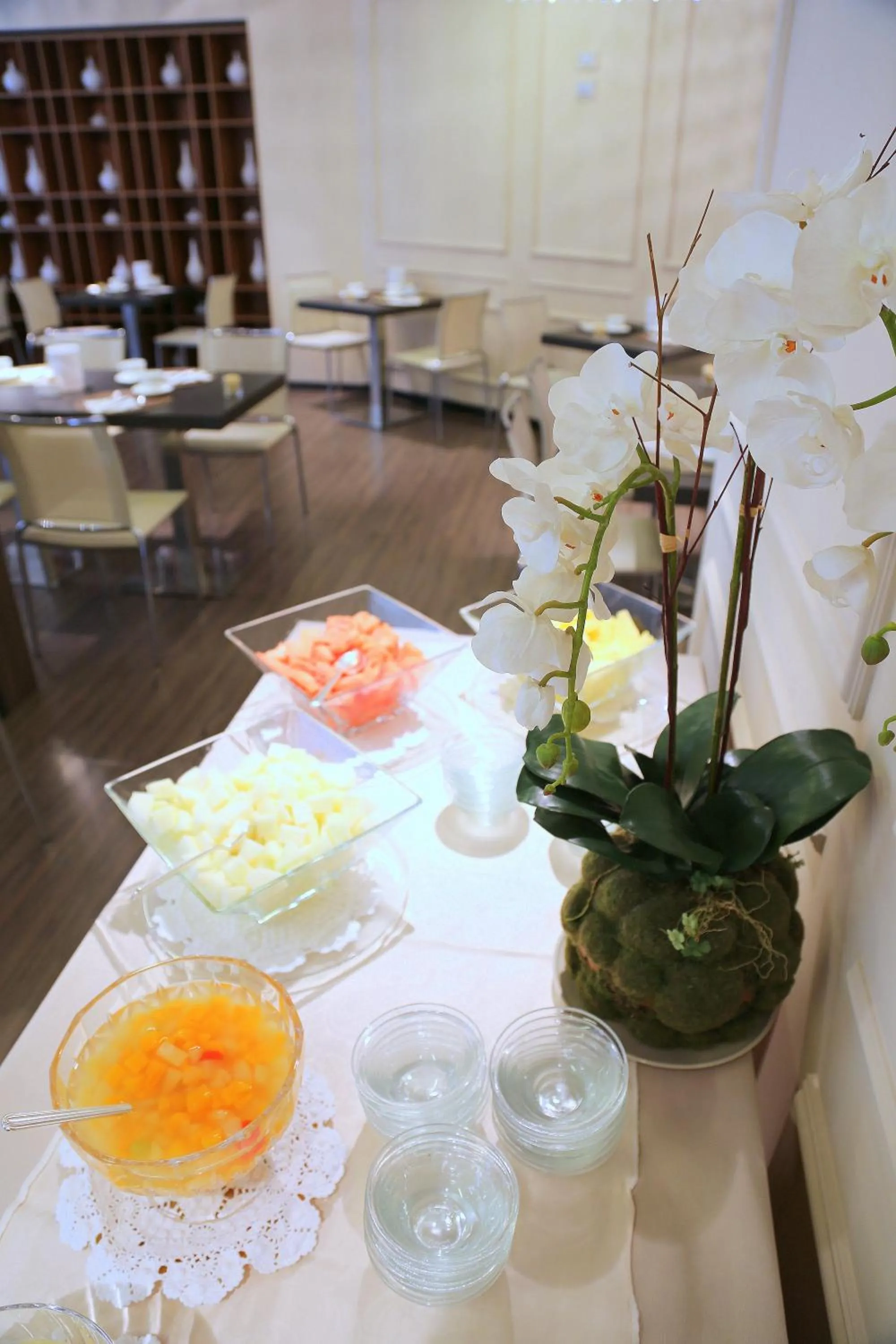 Food close-up in Hotel Carla