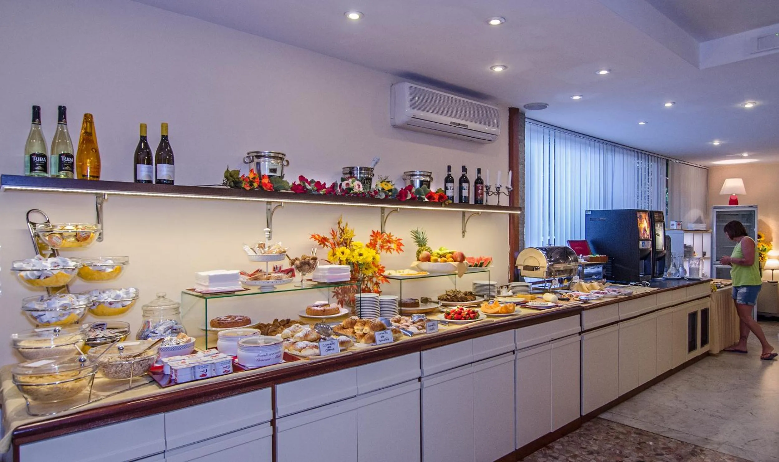 Continental breakfast in Hotel Scandinavia