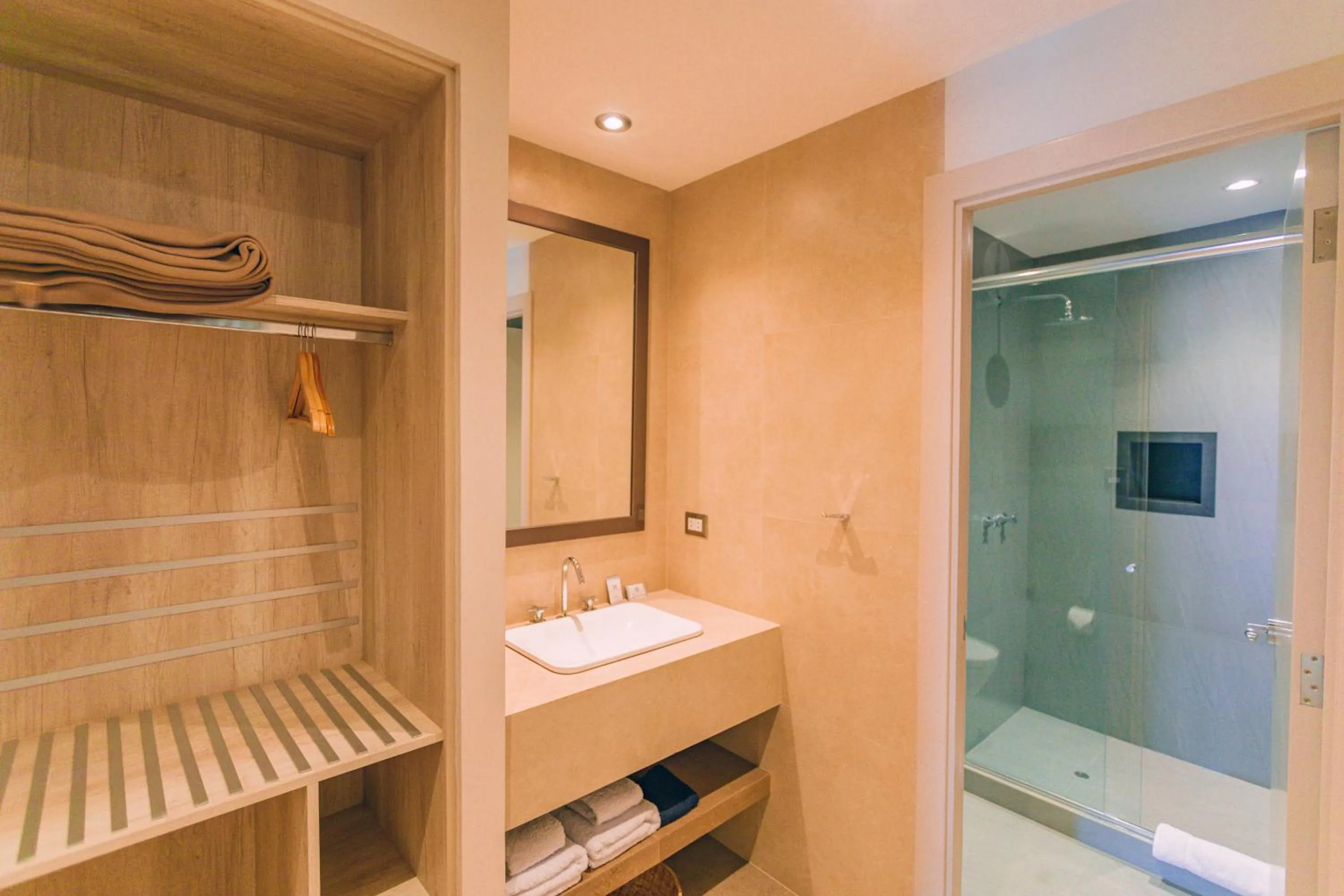 Shower in Saska Boutique Hotel