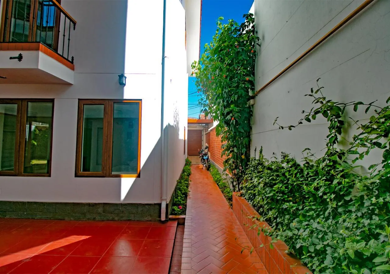 Patio in Saska Boutique Hotel