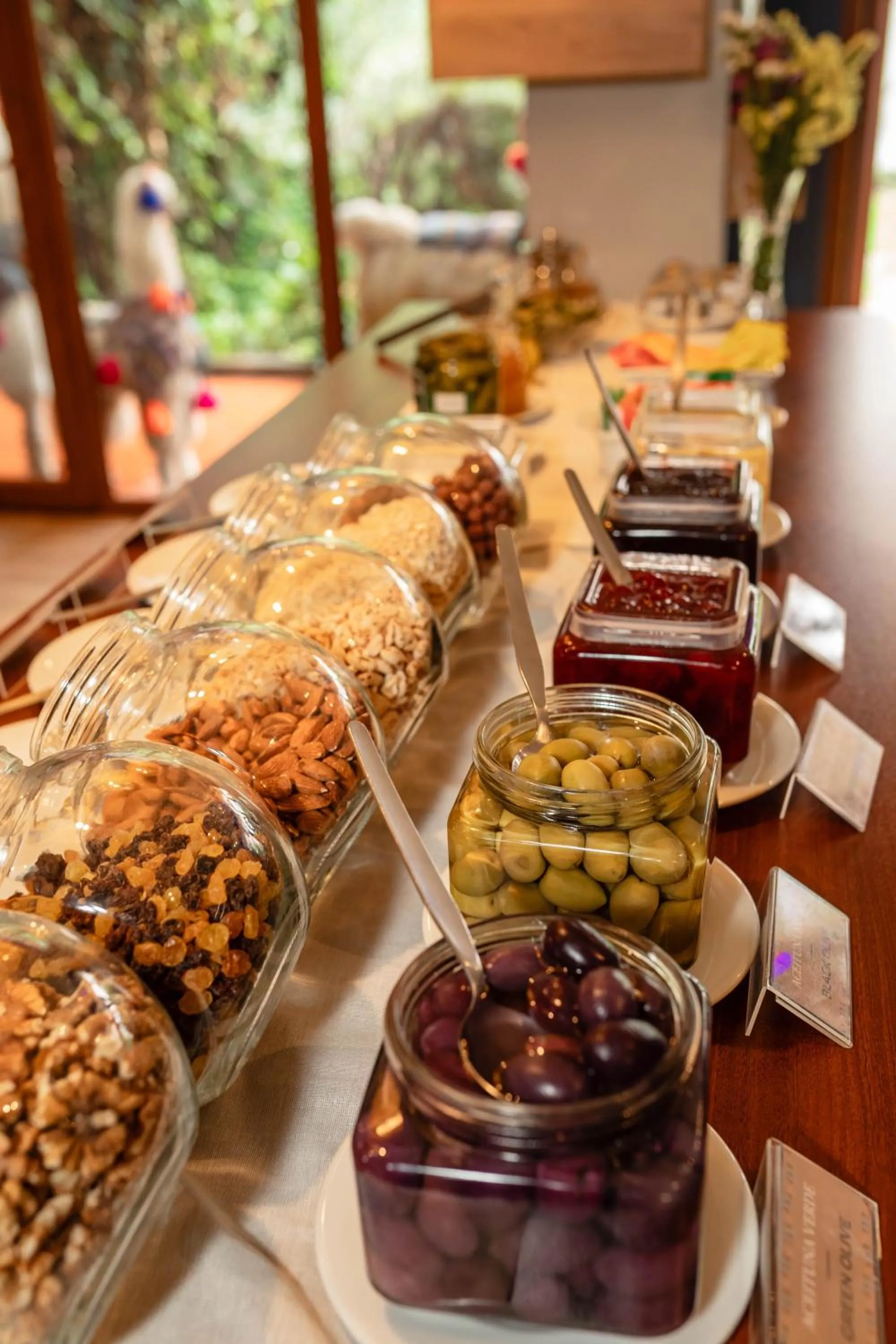 Buffet breakfast in Saska Boutique Hotel