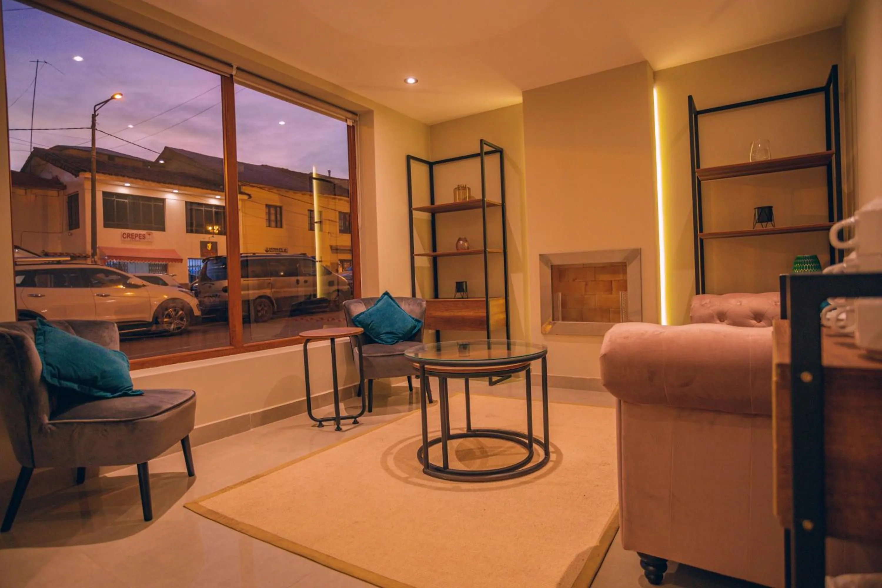 Living room in Saska Boutique Hotel