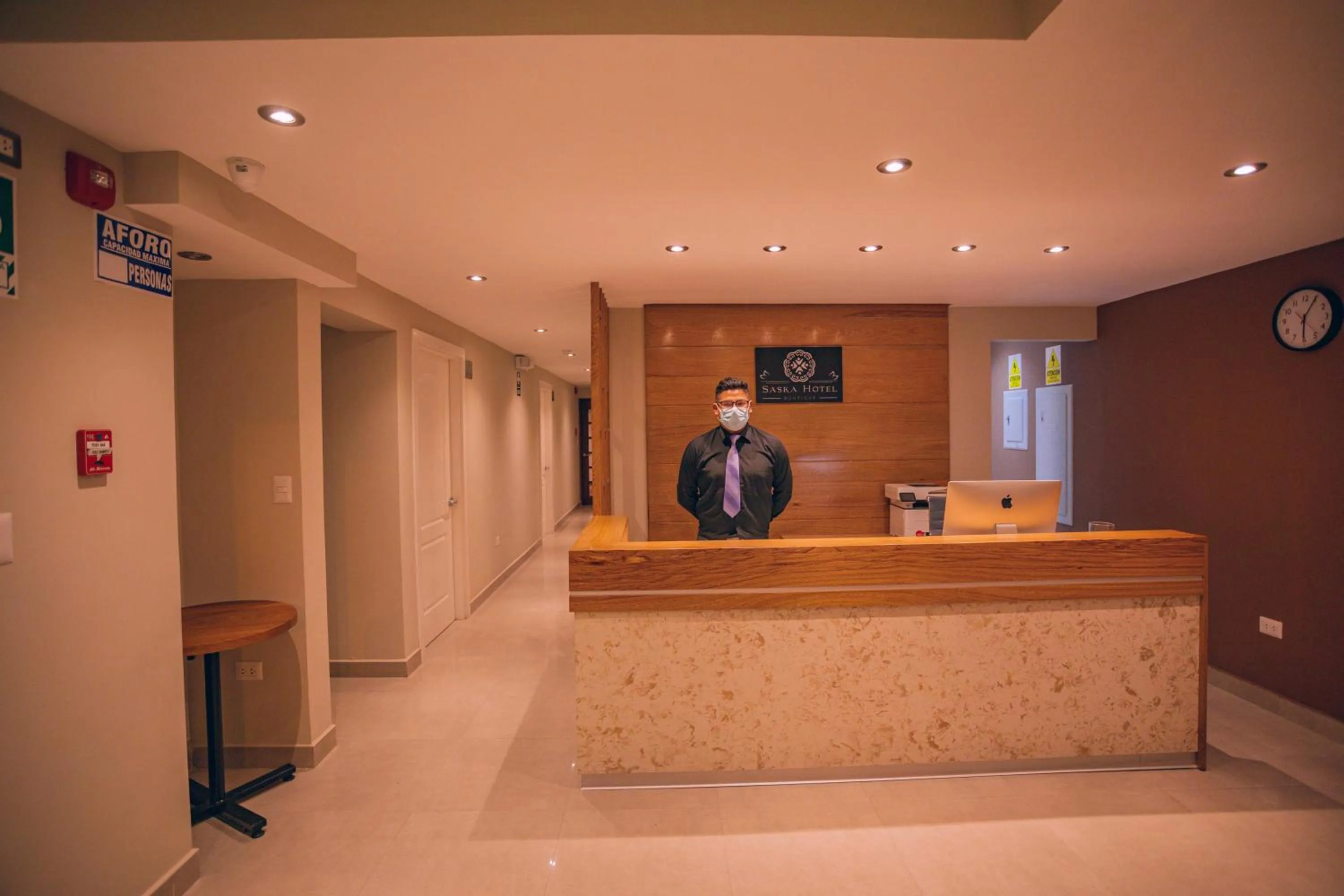 Staff in Saska Boutique Hotel