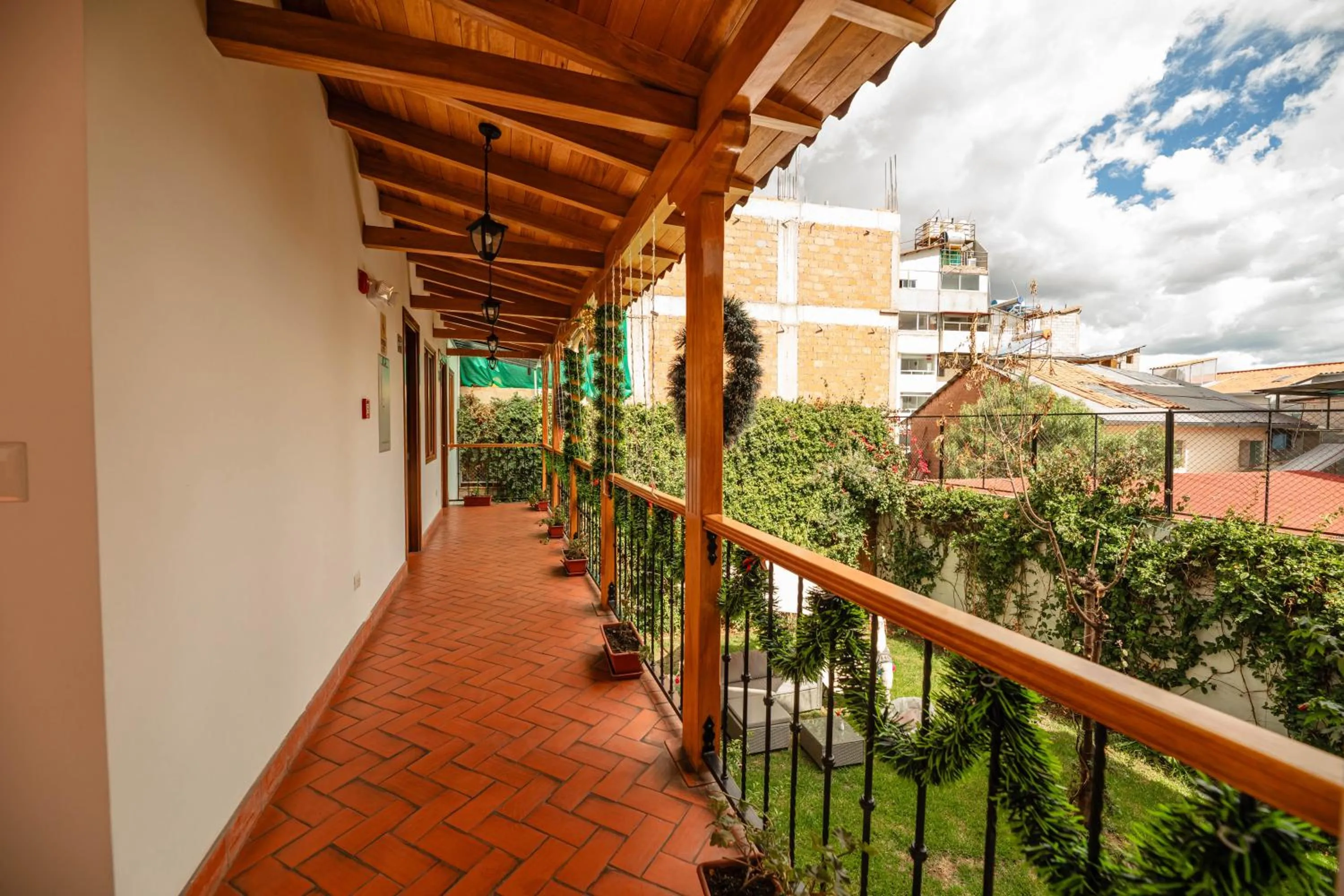 Balcony/Terrace in Saska Boutique Hotel