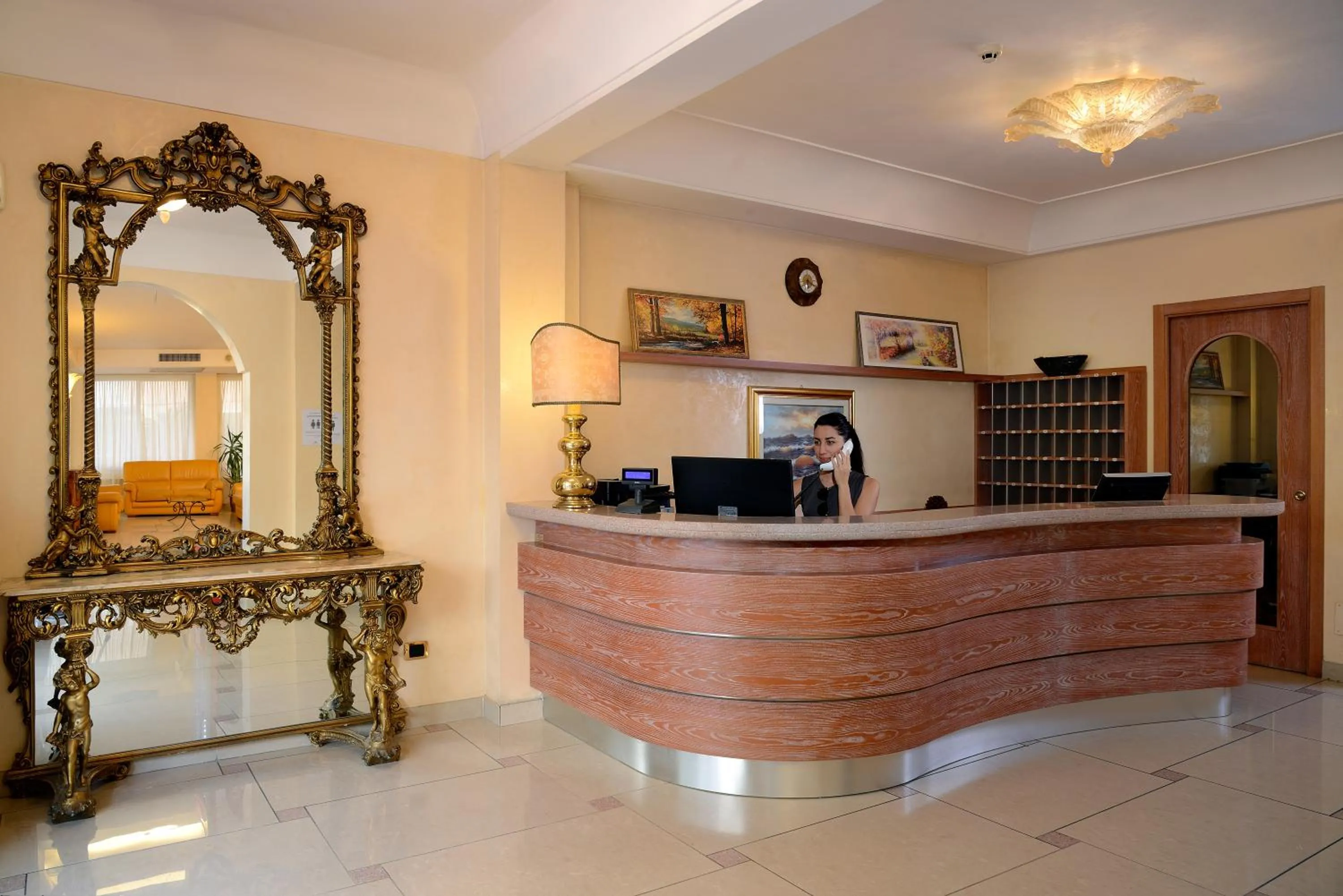 Lobby or reception in Hotel Elisir