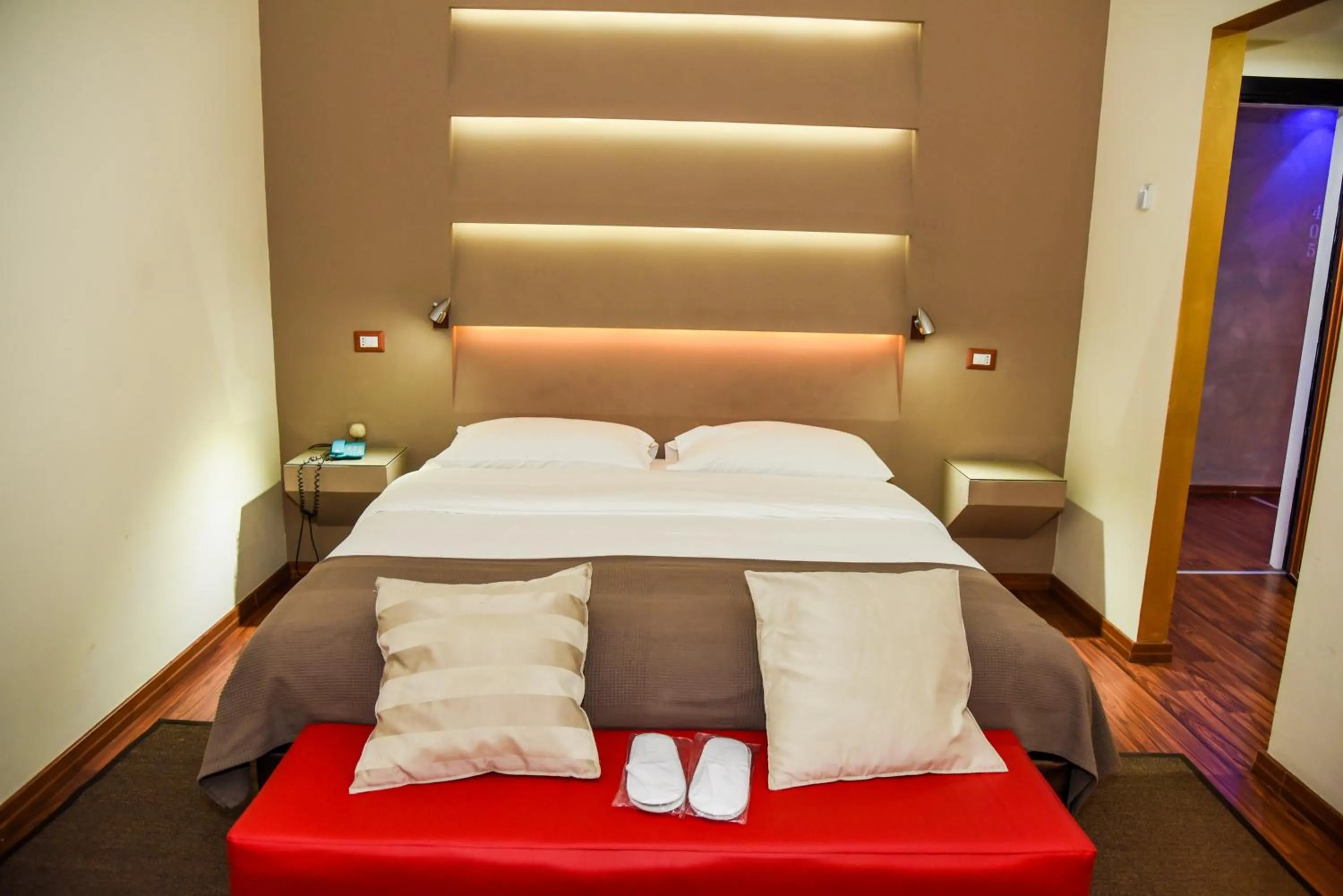 Bed in Grand hotel irpinia & Family SPA