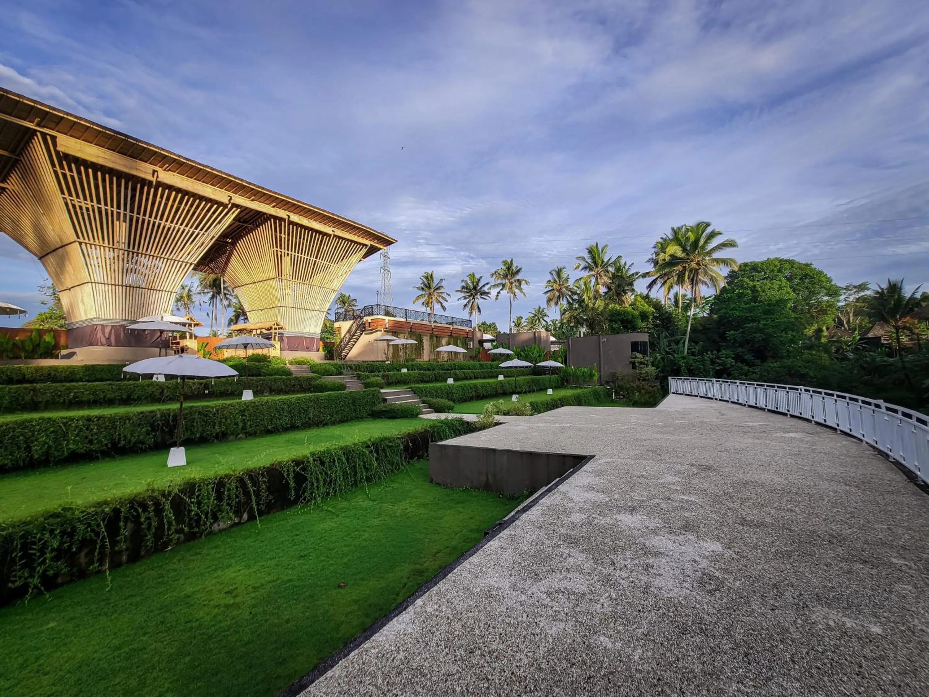 Property building in Triyana Resort and Glamping