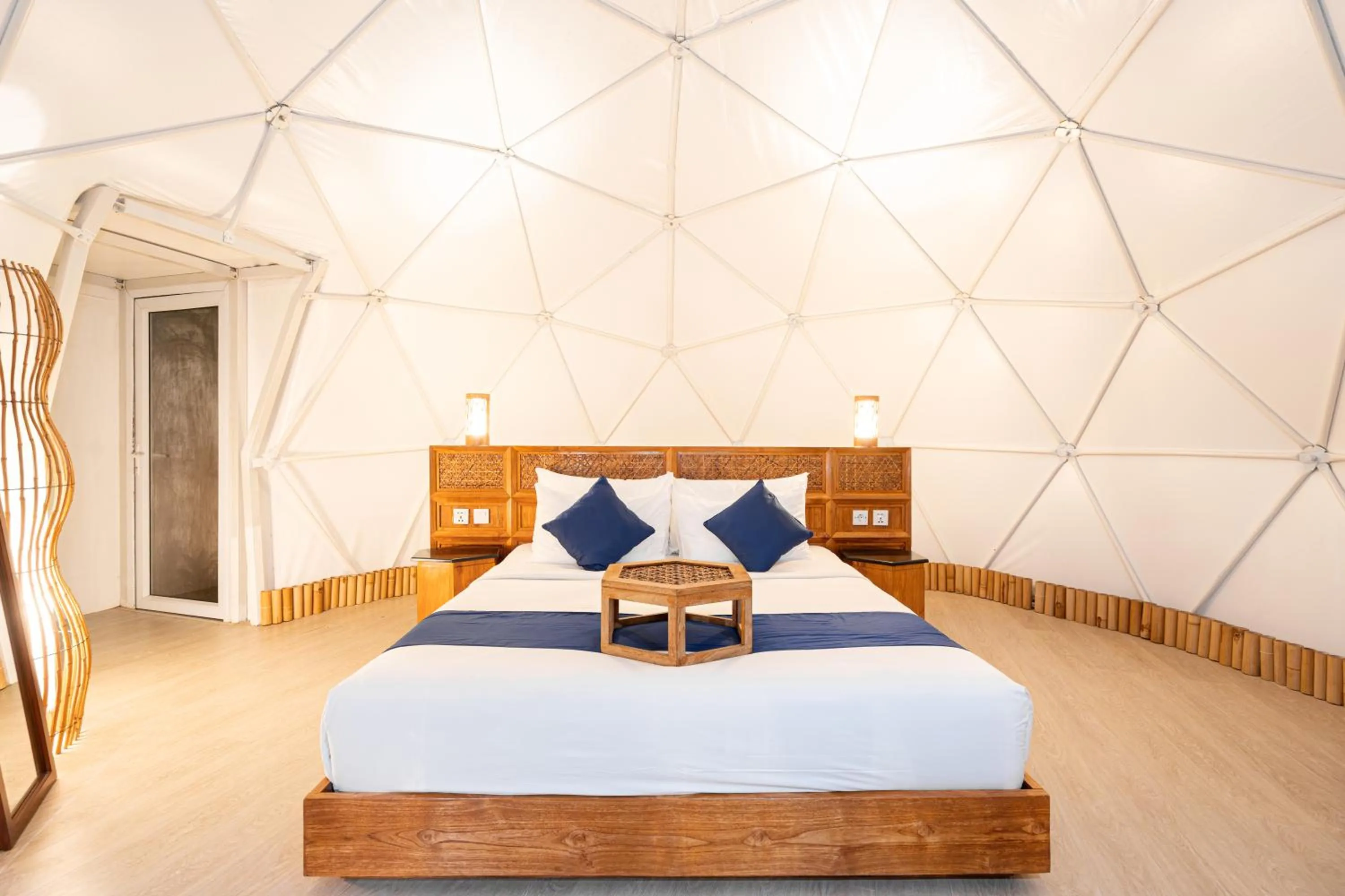 Bed in Triyana Resort and Glamping