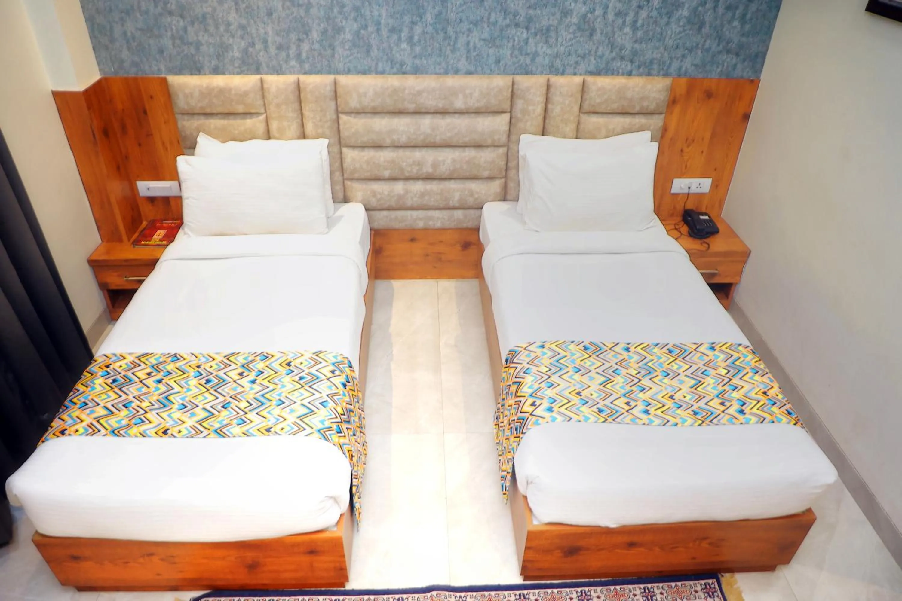 Bed in Hotel Marine House