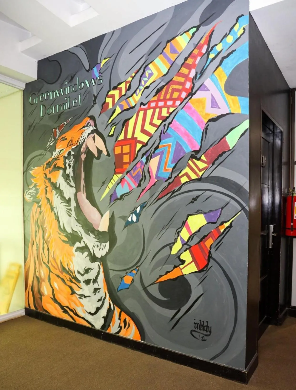 Property building in Greenwindows Hotel