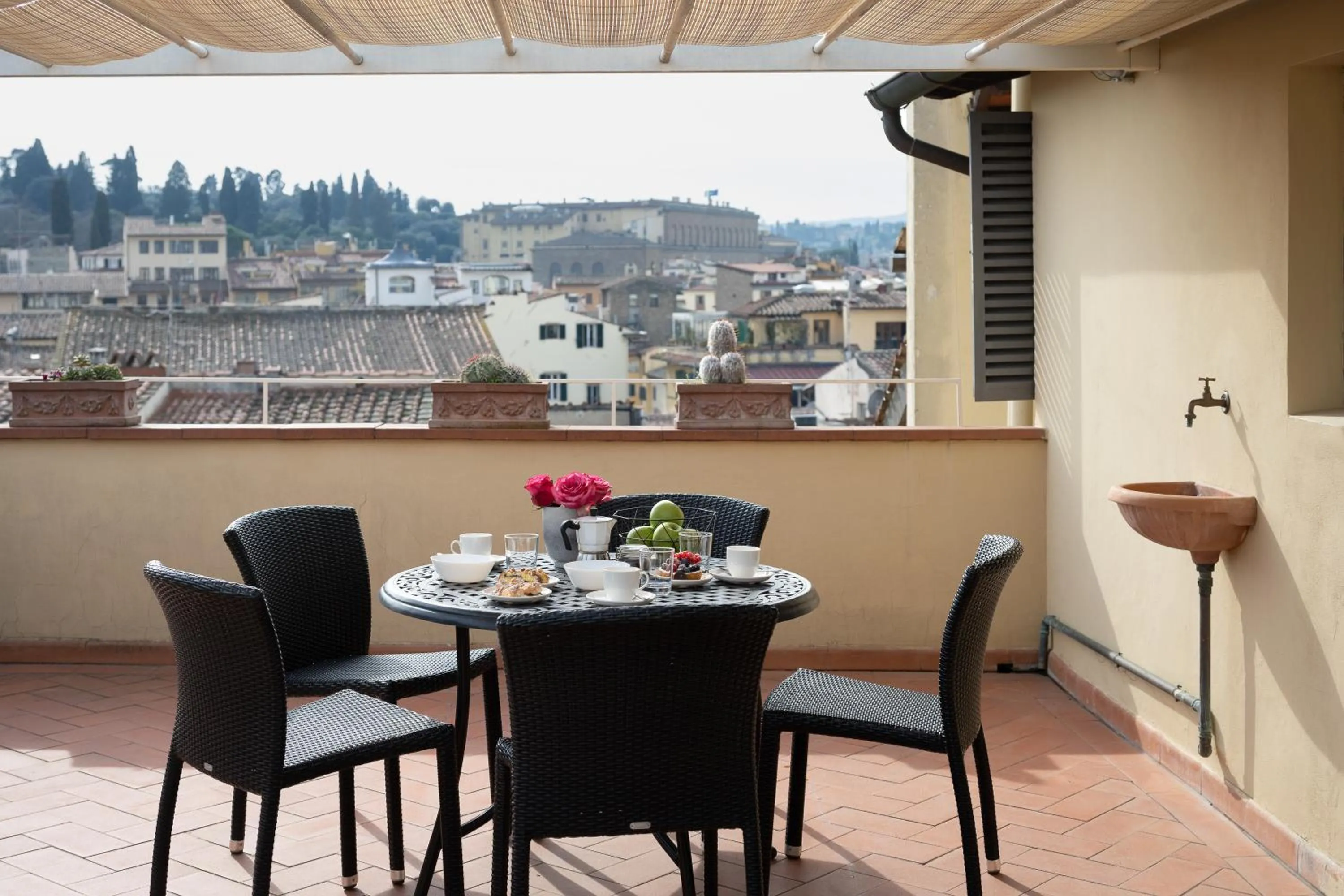 Balcony/Terrace in Relais Piazza Signoria