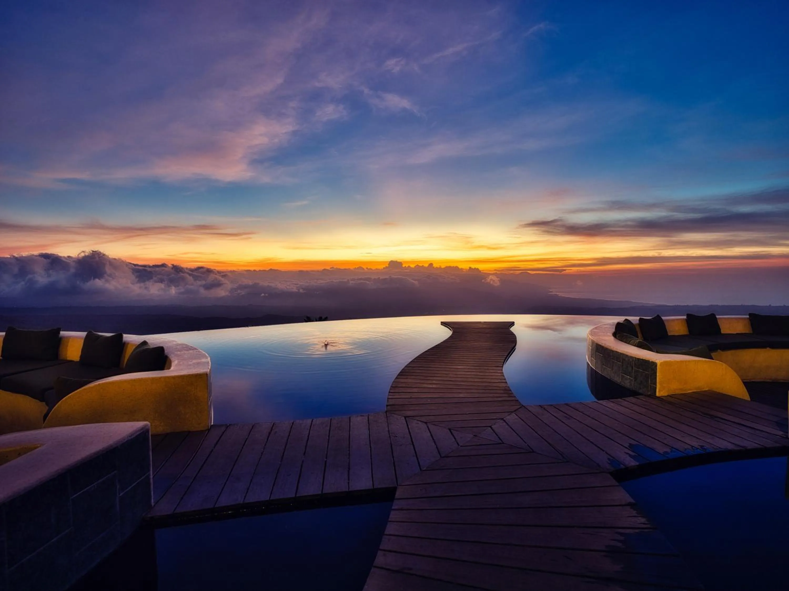 Sunset in Elevate Bali