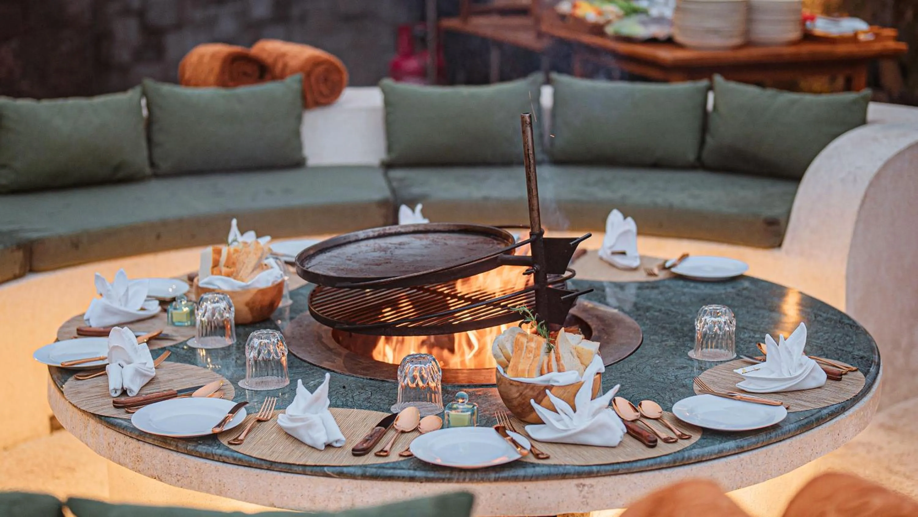 BBQ facilities in Elevate Bali