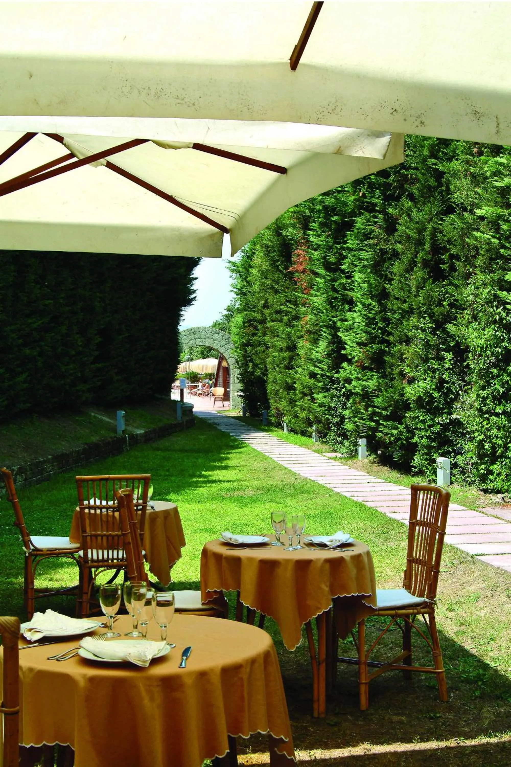 Garden in Montespina Park Hotel