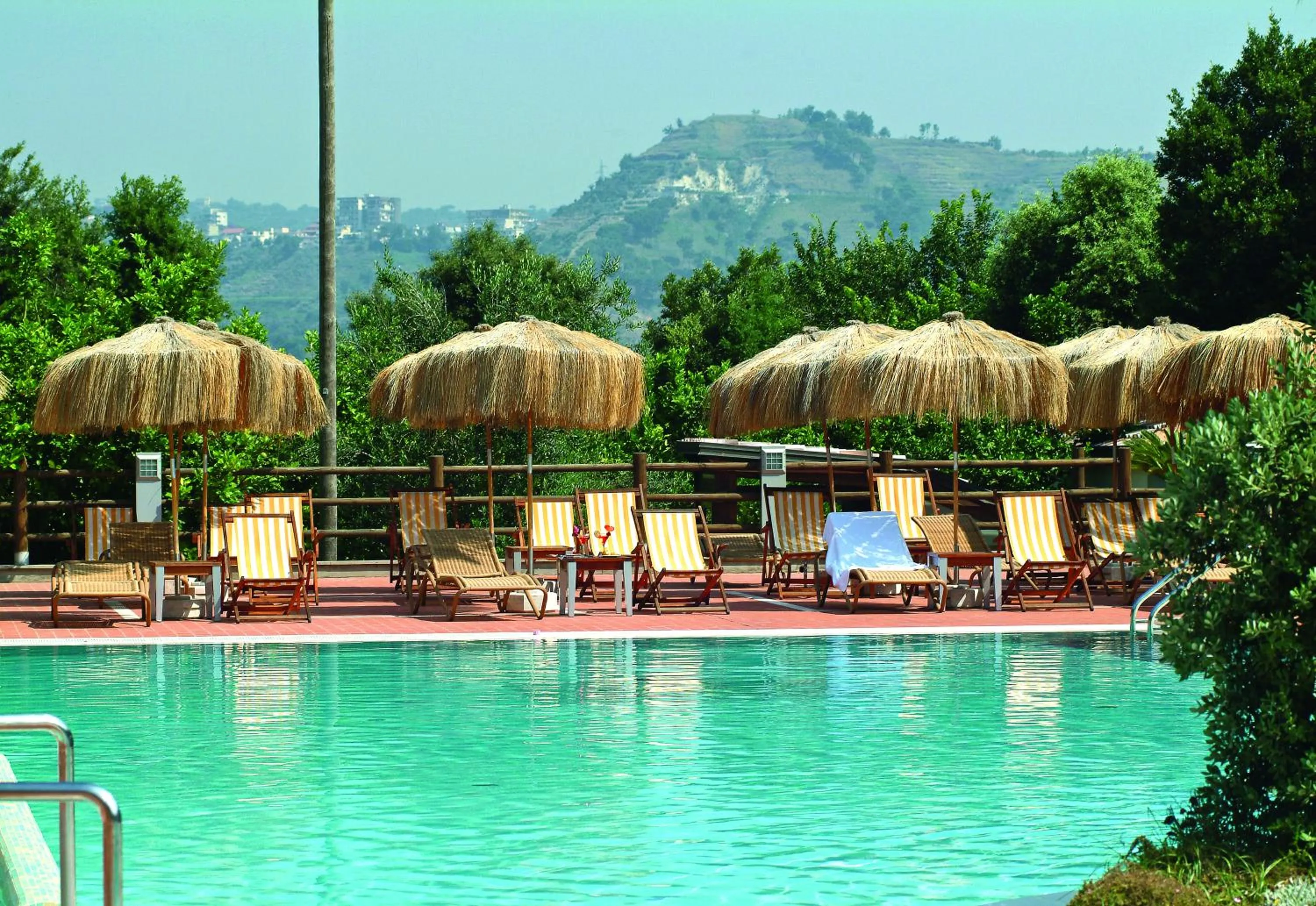 Pool view in Montespina Park Hotel