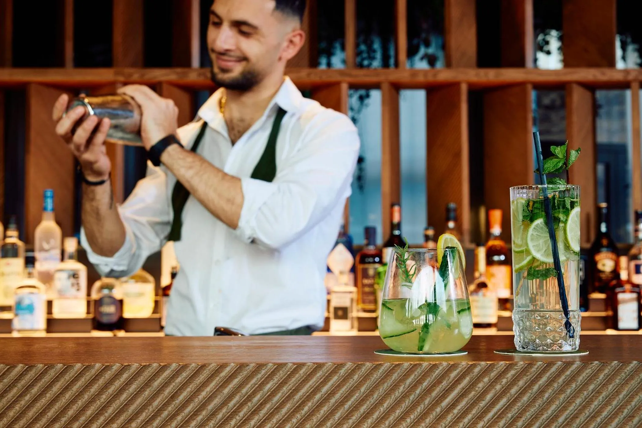 Lounge or bar in Le Bellune Paris