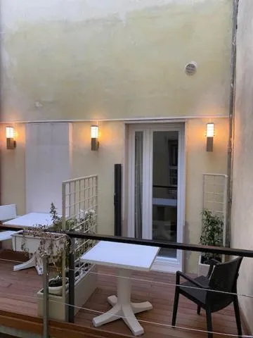 Balcony/Terrace in Residenze Romano Ristorante & SPA albergo diffuso - WHITE