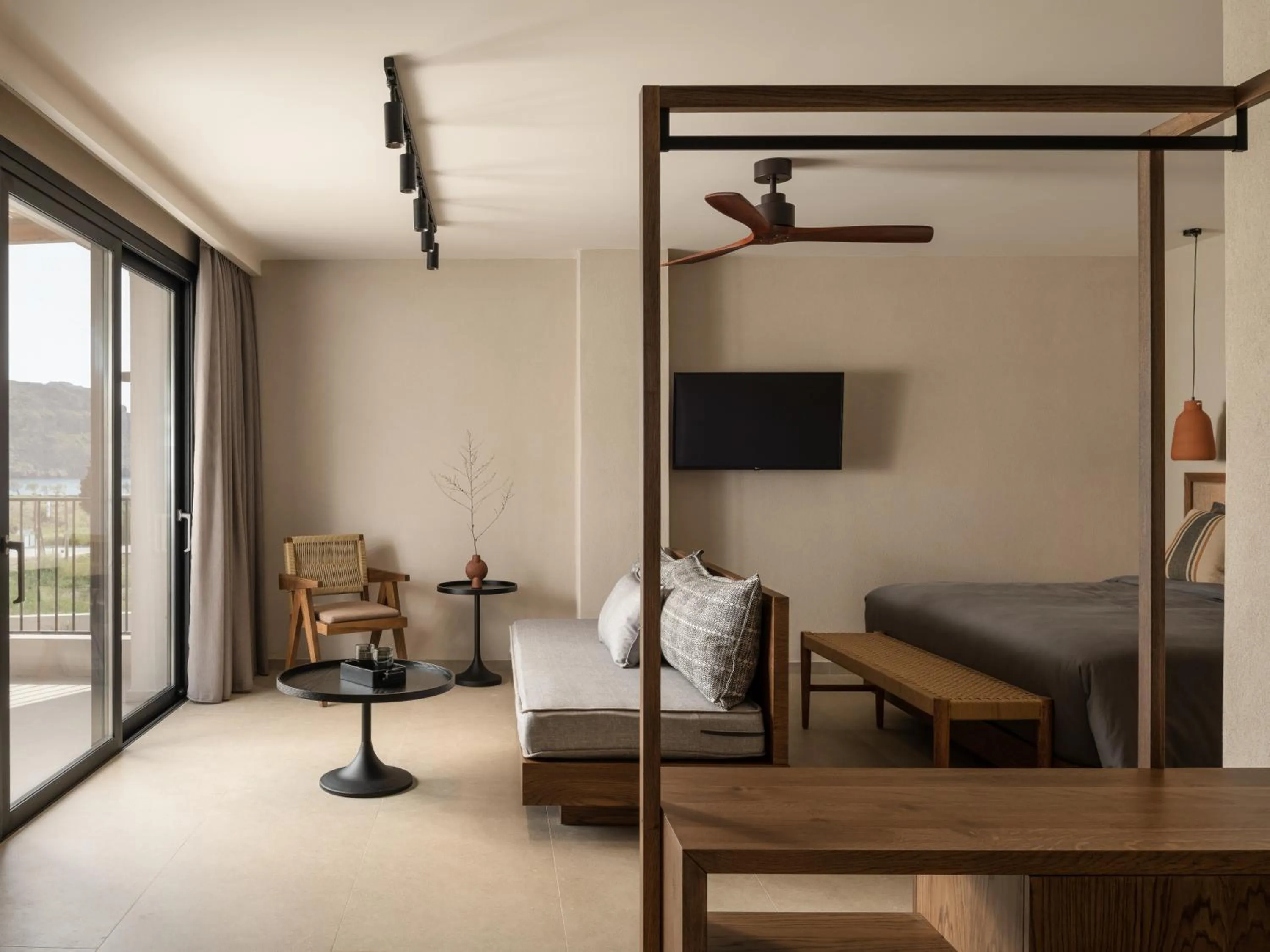 Seating area in KYMANI Boutique Hotel & Suites