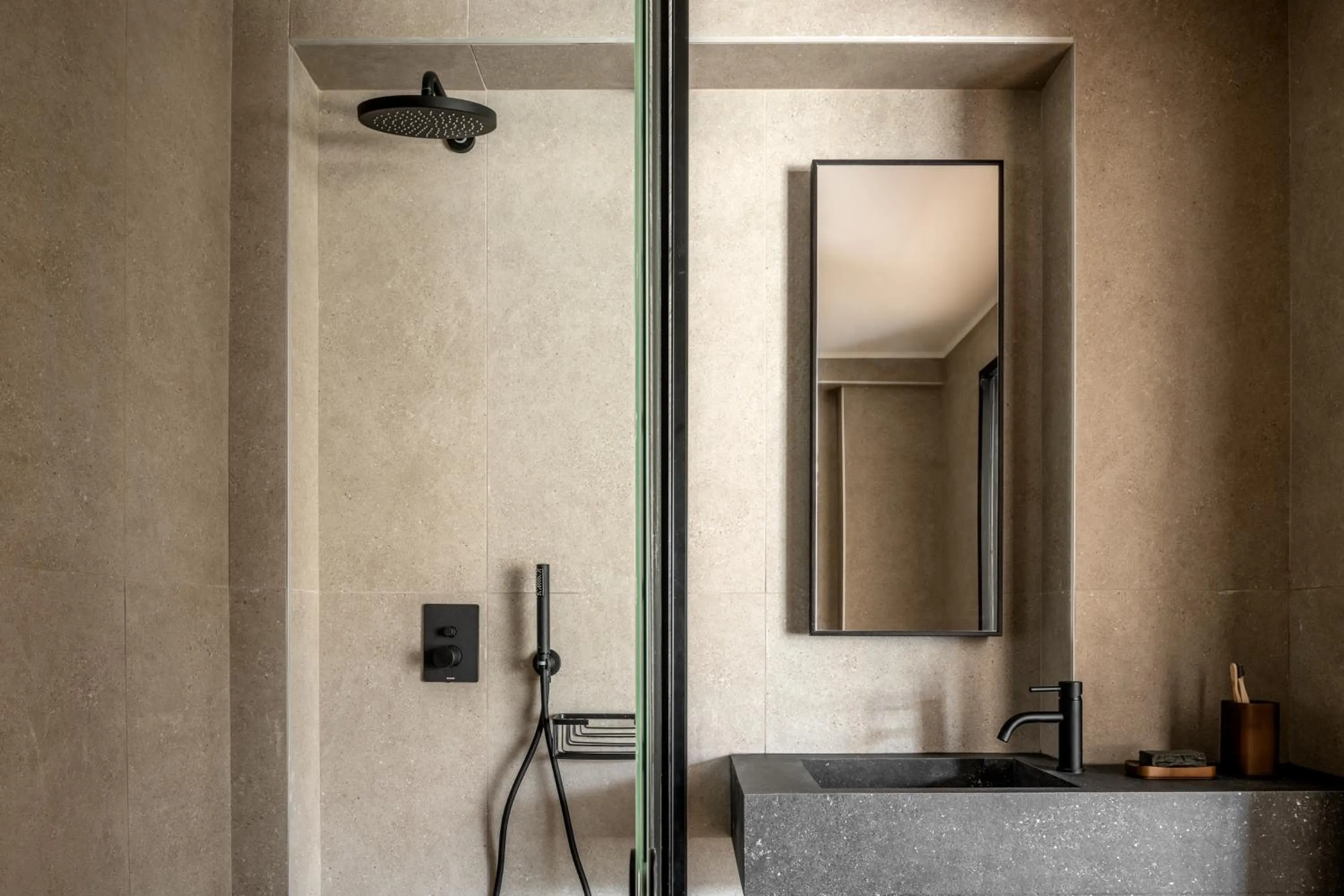 Bathroom in KYMANI Boutique Hotel & Suites