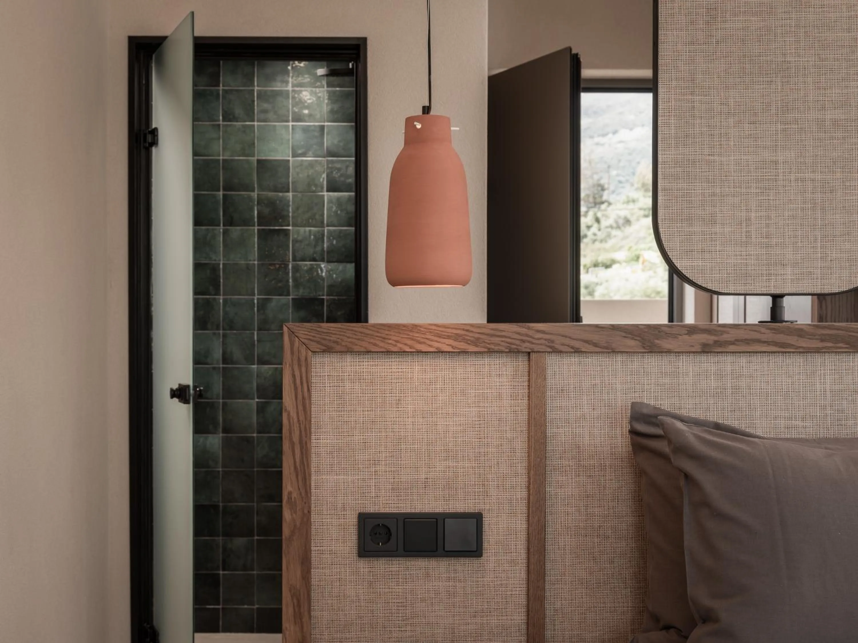 Bed in KYMANI Boutique Hotel & Suites