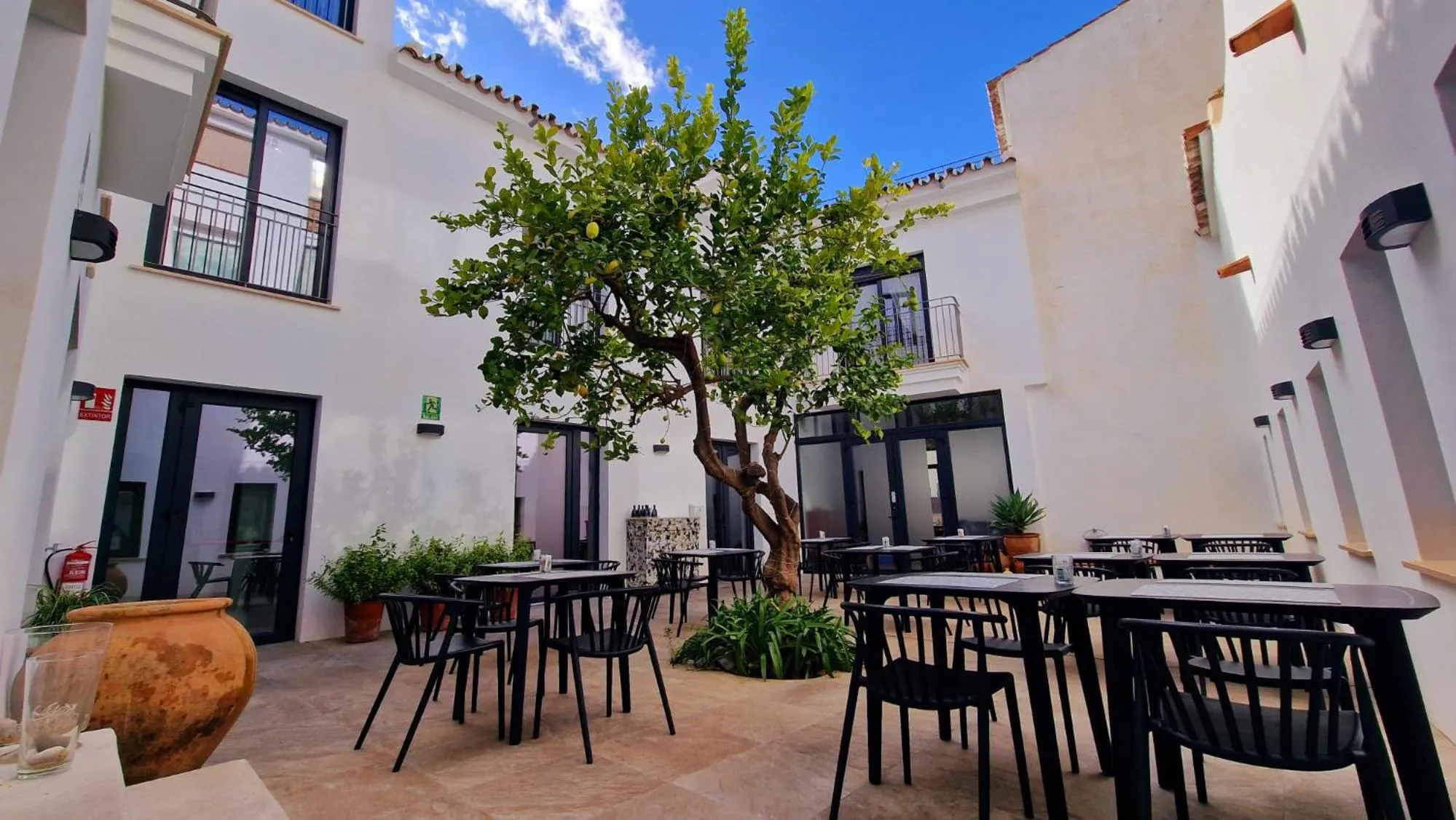 Patio in OPUNTIA Hotel Boutique