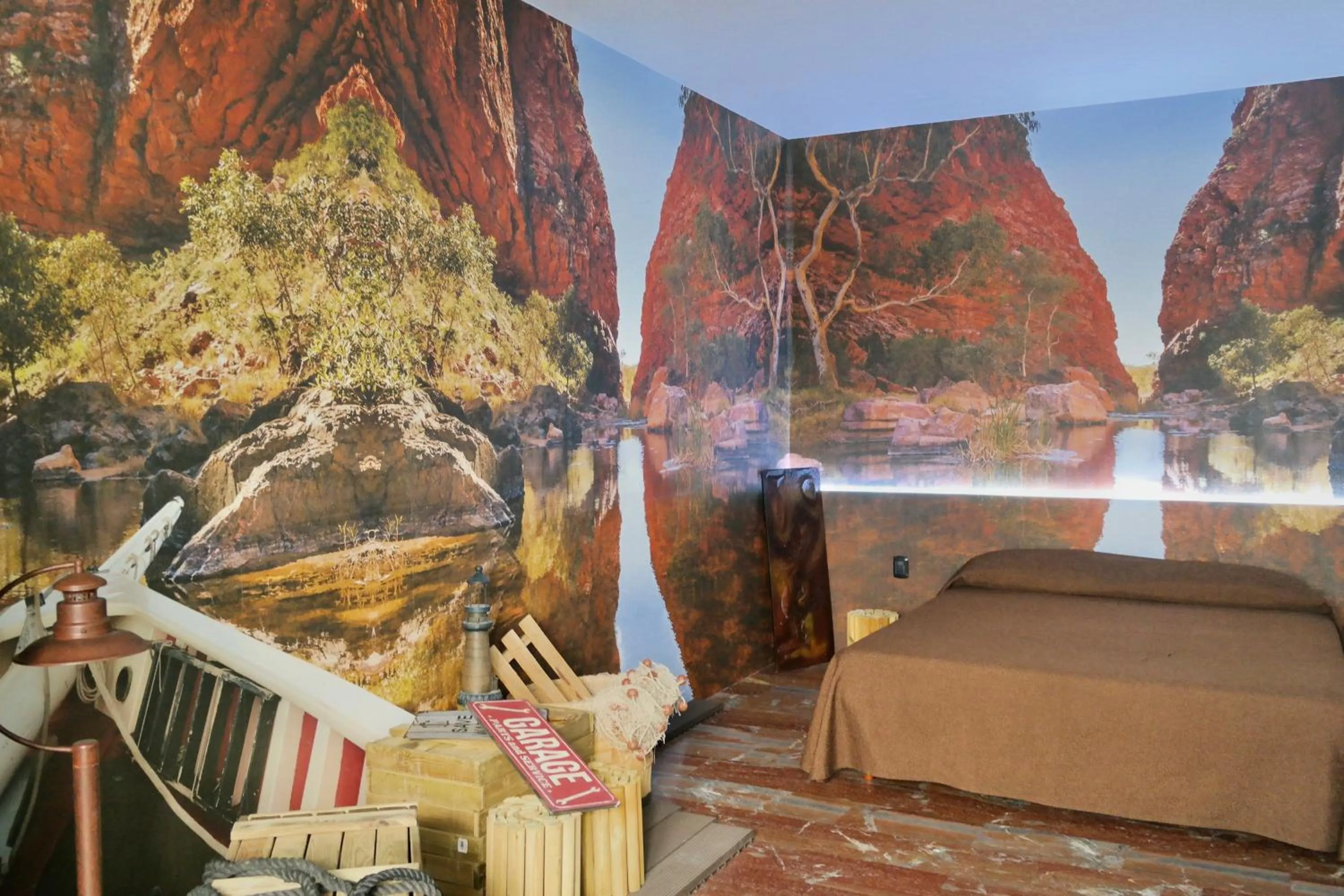 Bed in Ahr Hotel Villa Alighieri