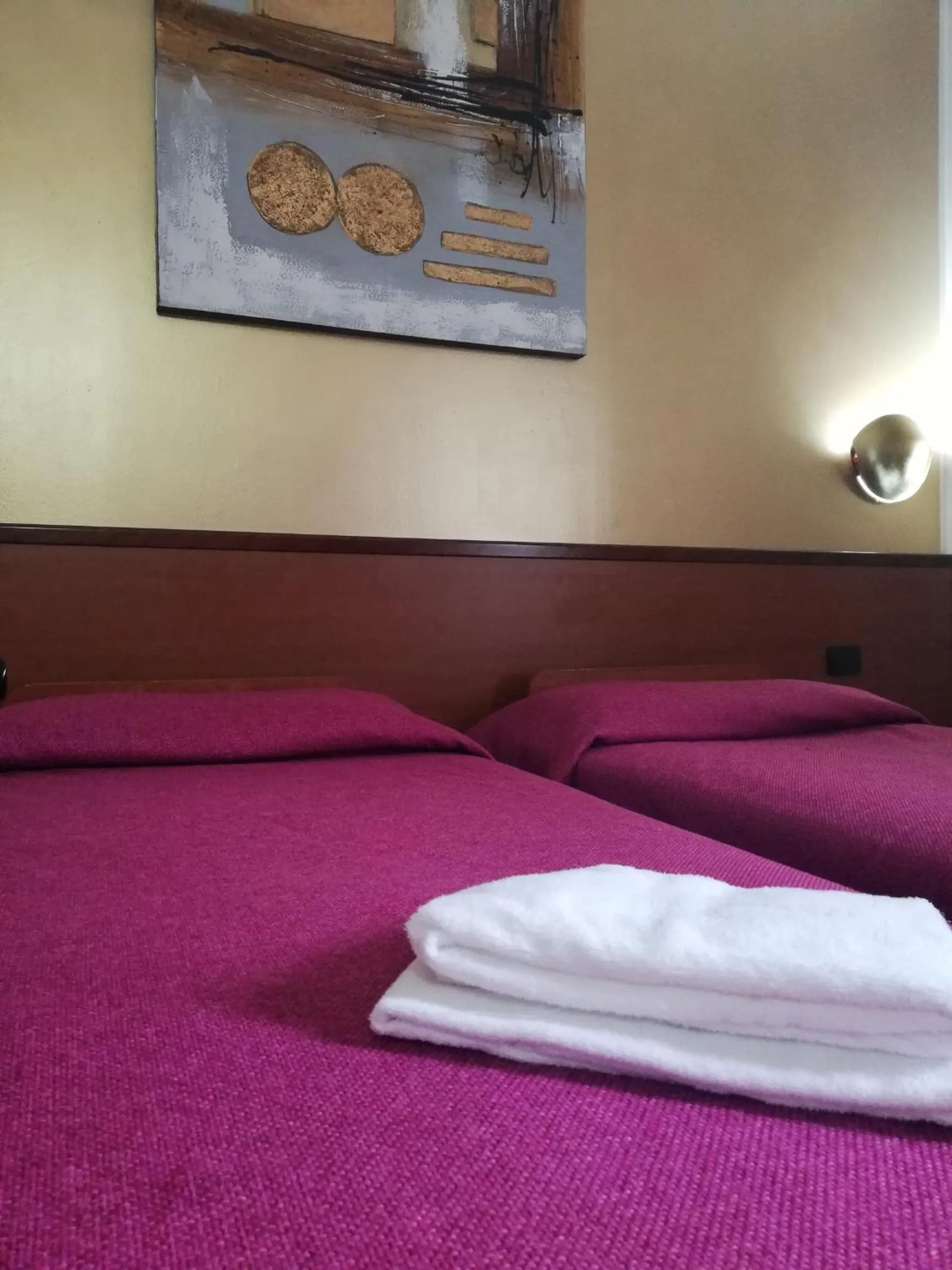 Bed in Ahr Hotel Villa Alighieri