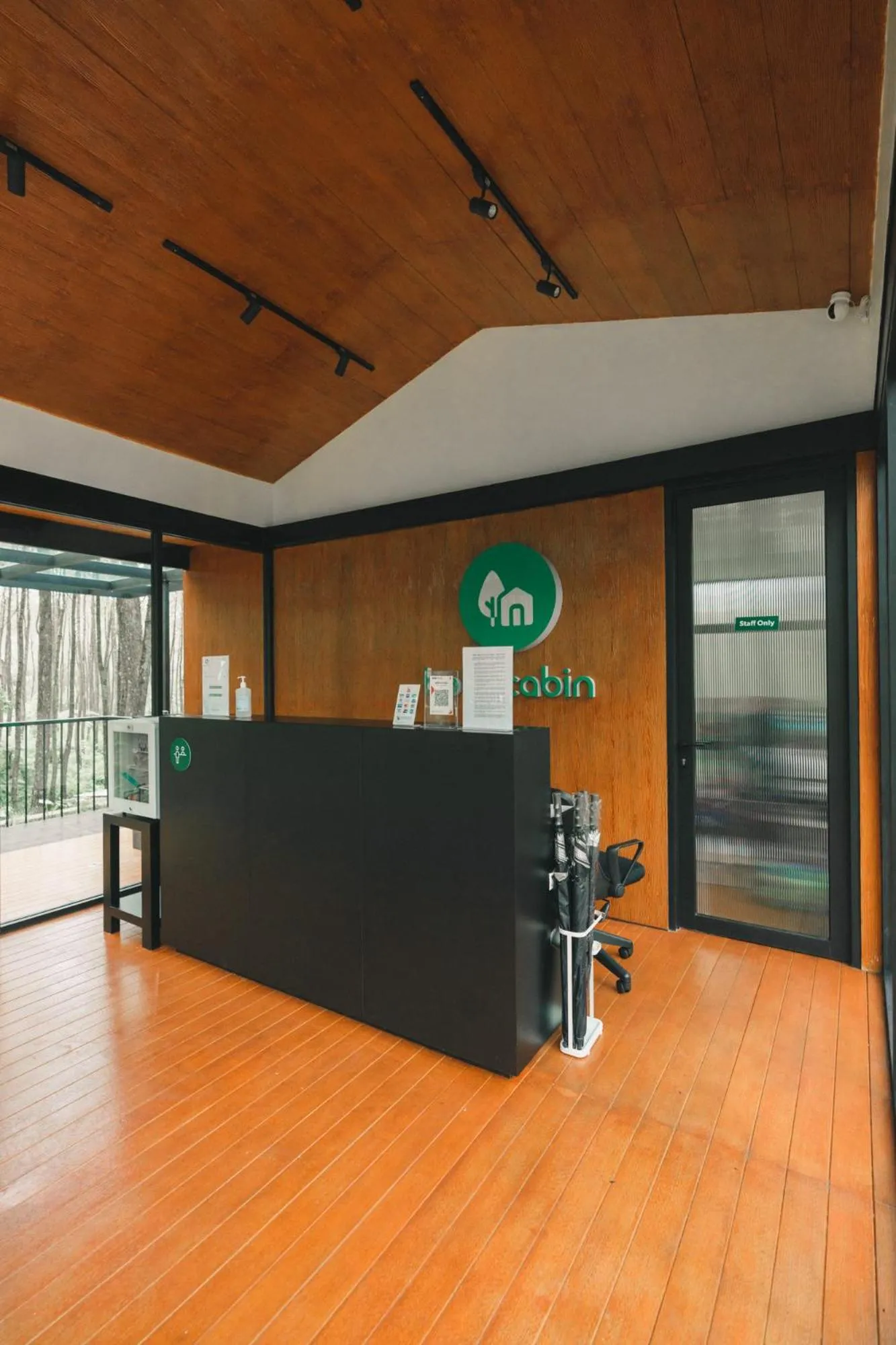 Lobby or reception in Bobocabin Cikole, Bandung