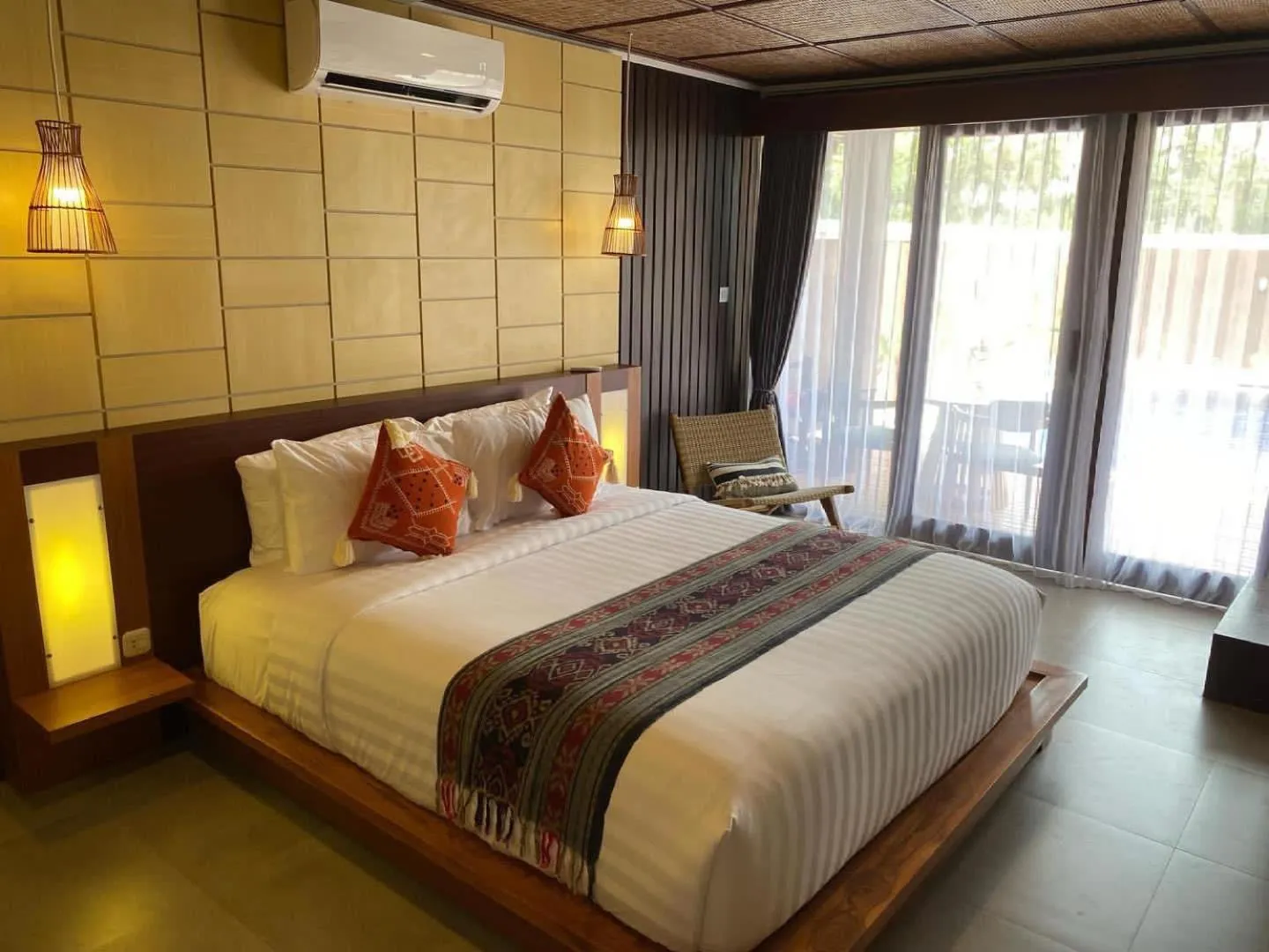 Bed in Bhumi Lovina Residence & Villa