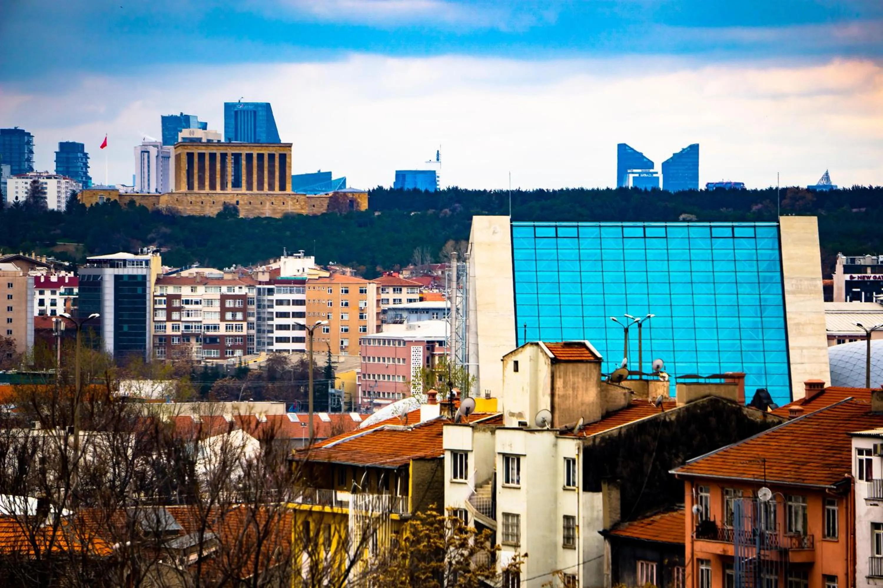 Landmark view in Ankara Santral Otel