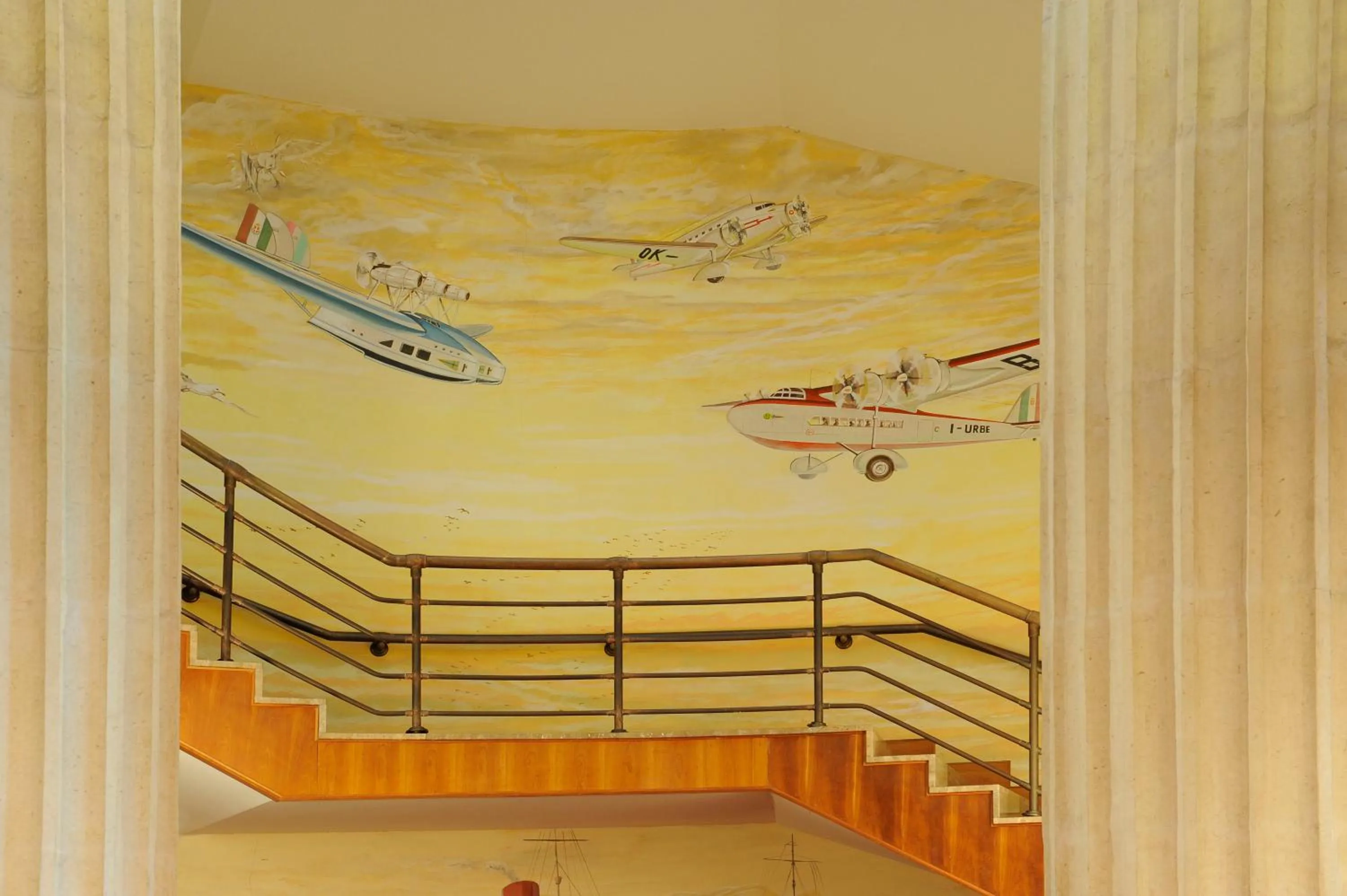 Decorative detail in Tower Genova Airport - Hotel & Conference Center