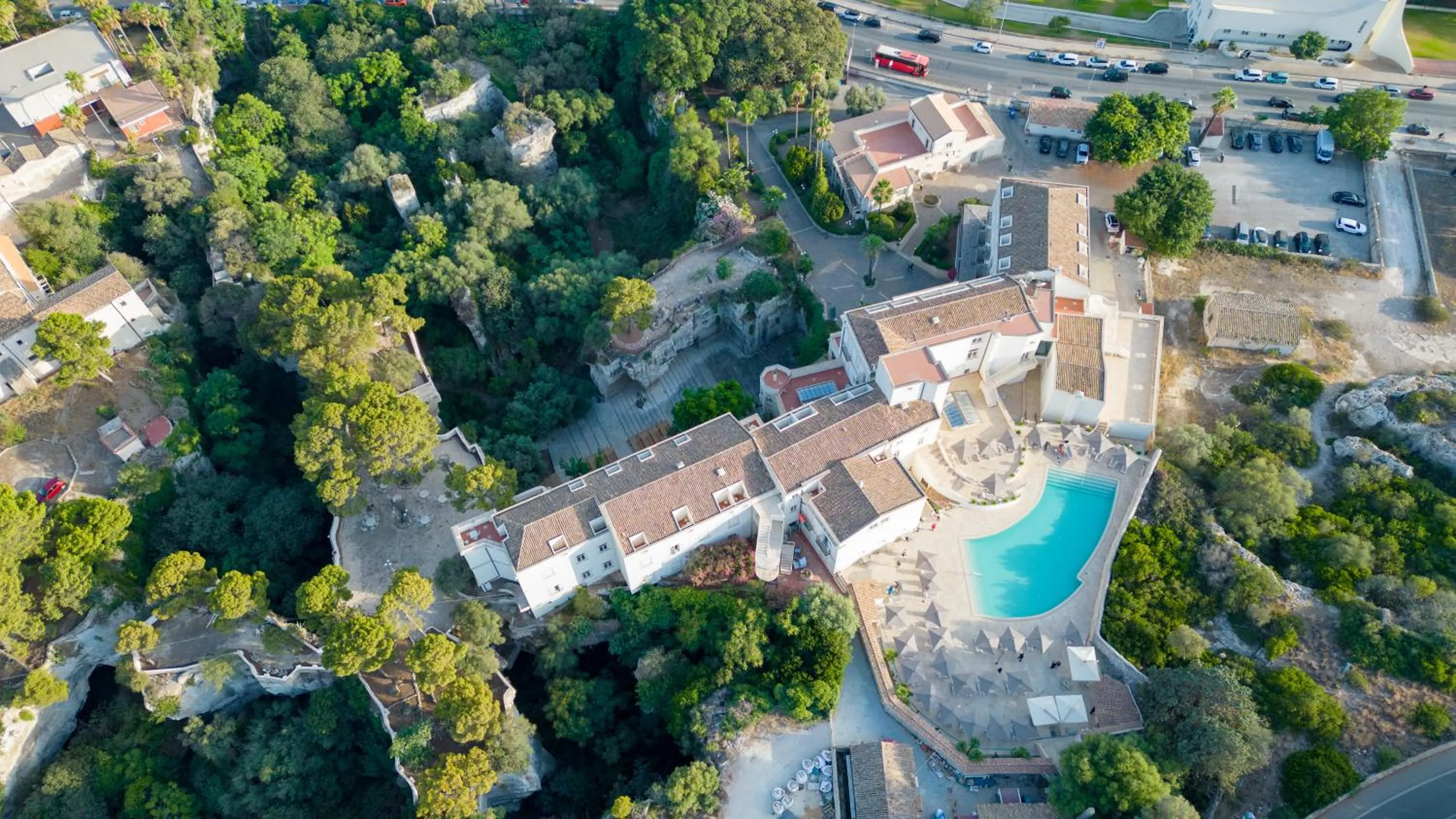 Property building in Grand Hotel Villa Politi