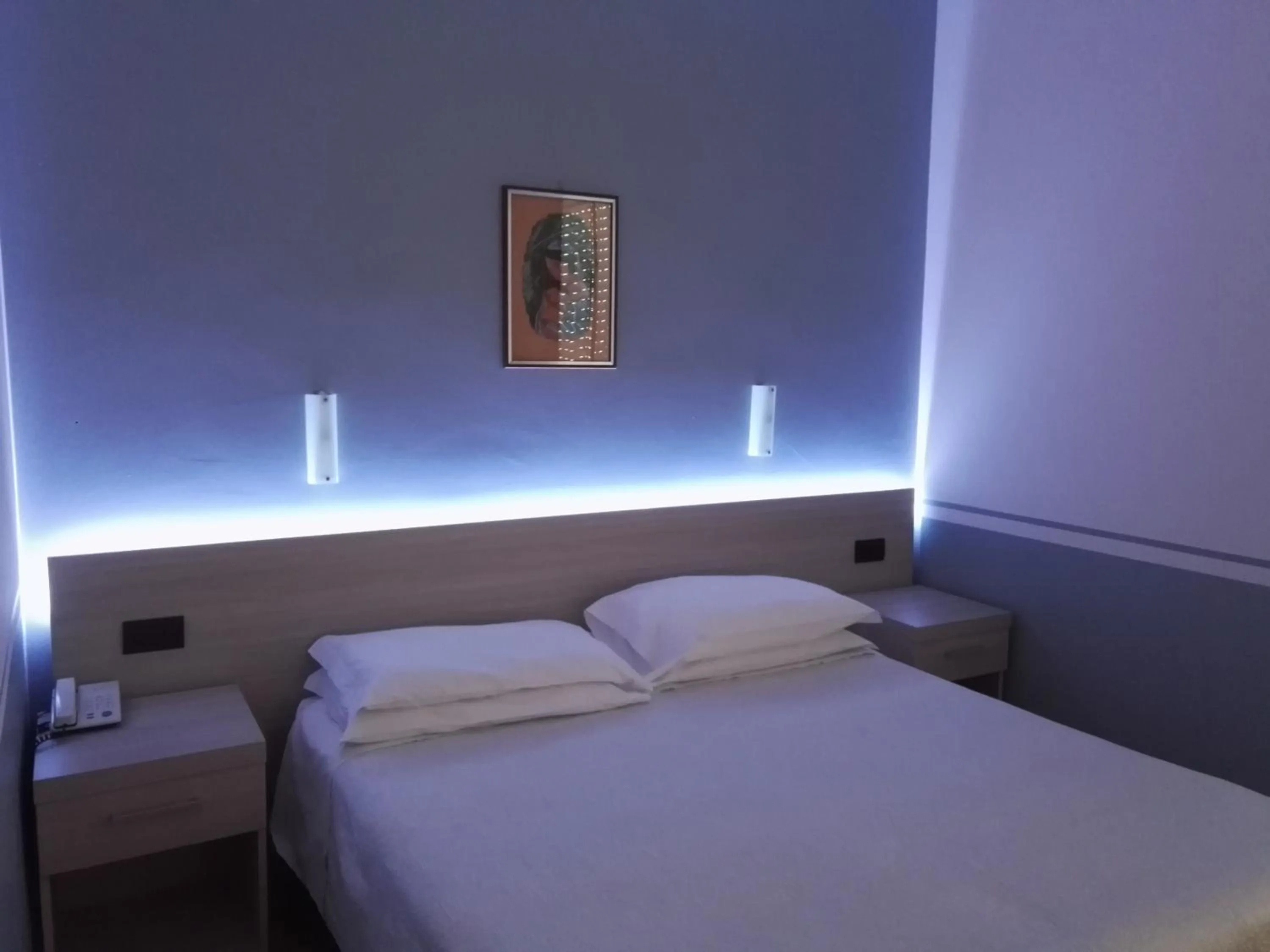 Decorative detail, Bed in Hotel Astoria