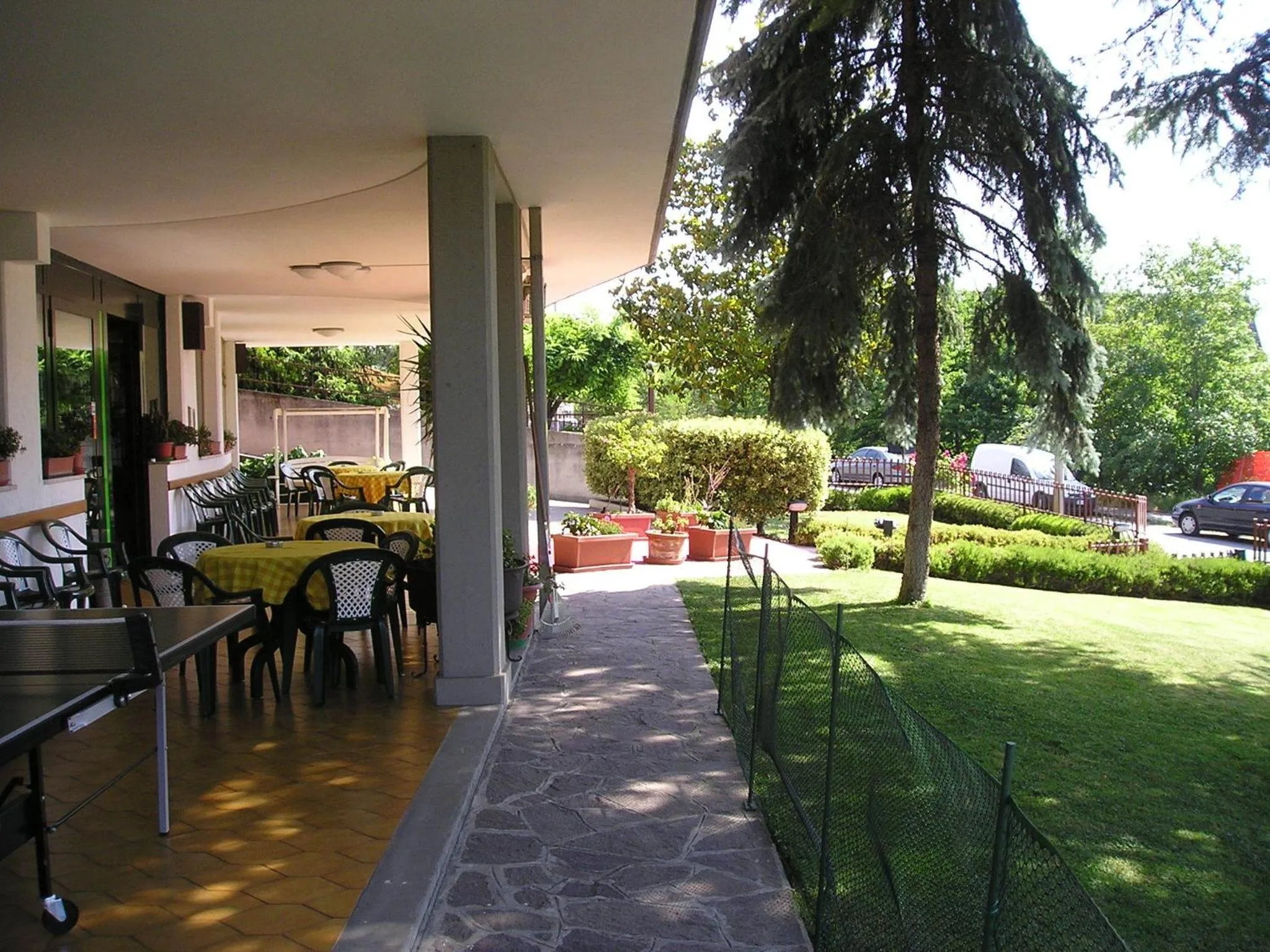 Garden in Hotel Astoria