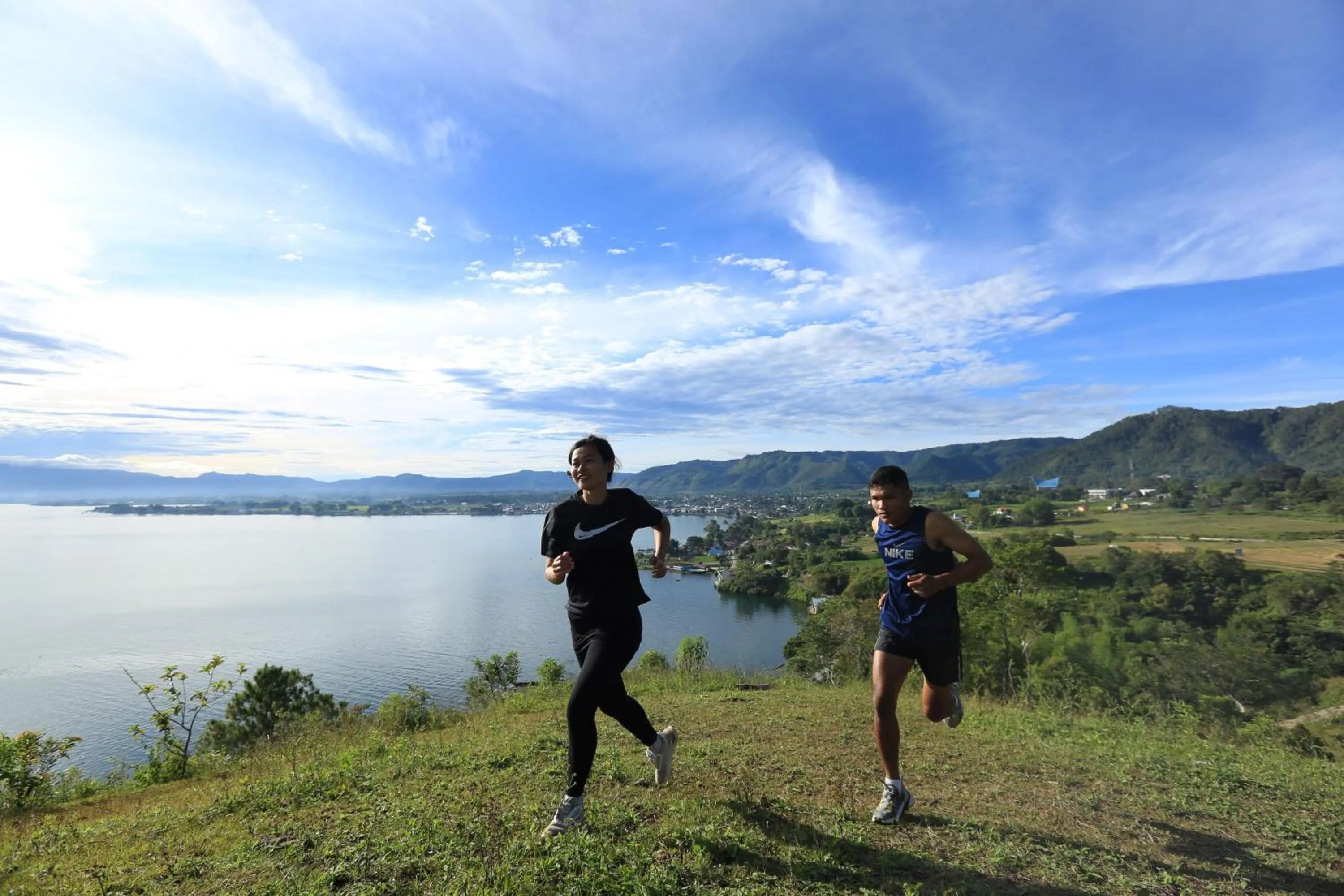 Natural landscape in Damar Toba