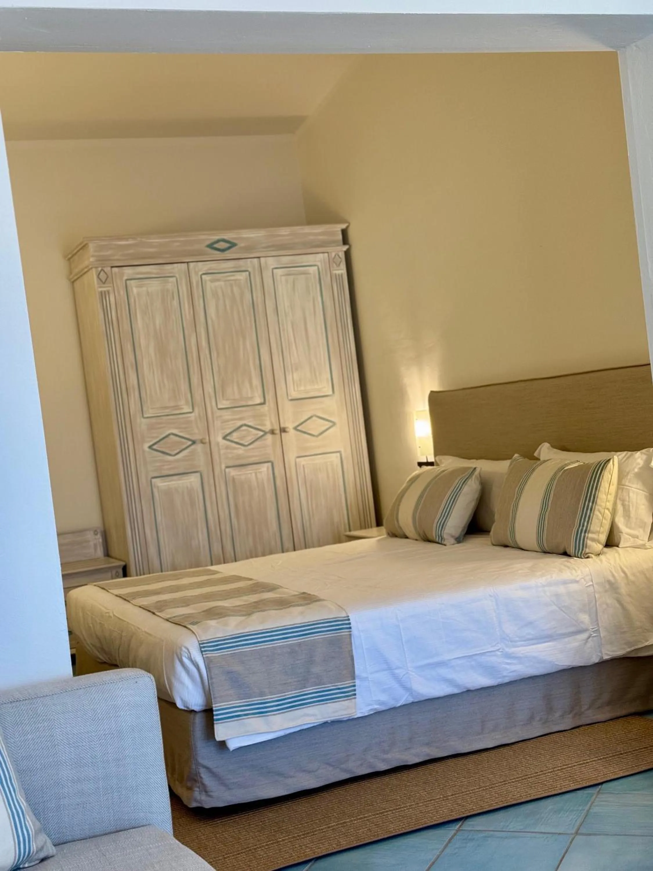 Bed in Hotel Sa Pedra